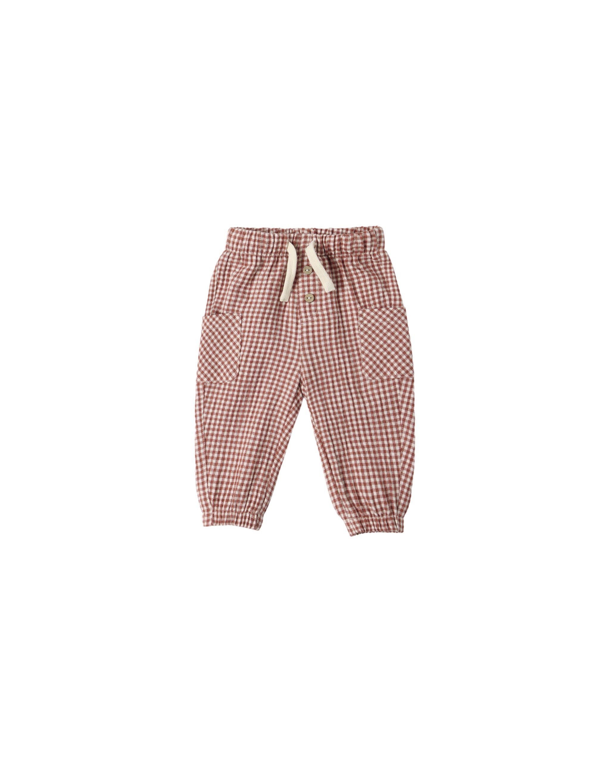 Luca Pant || Red Gingham