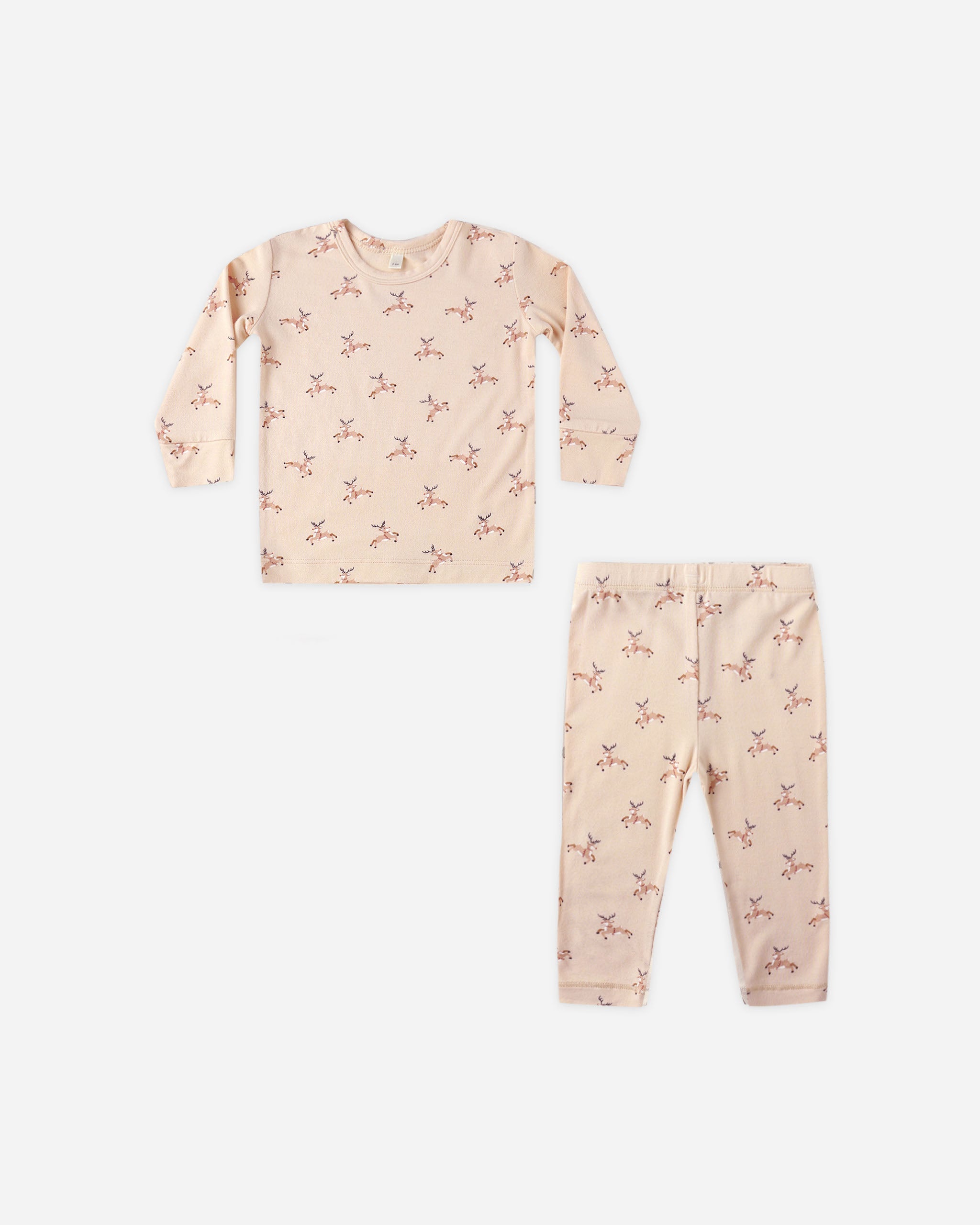 Bamboo Pajama Set || Reindeer