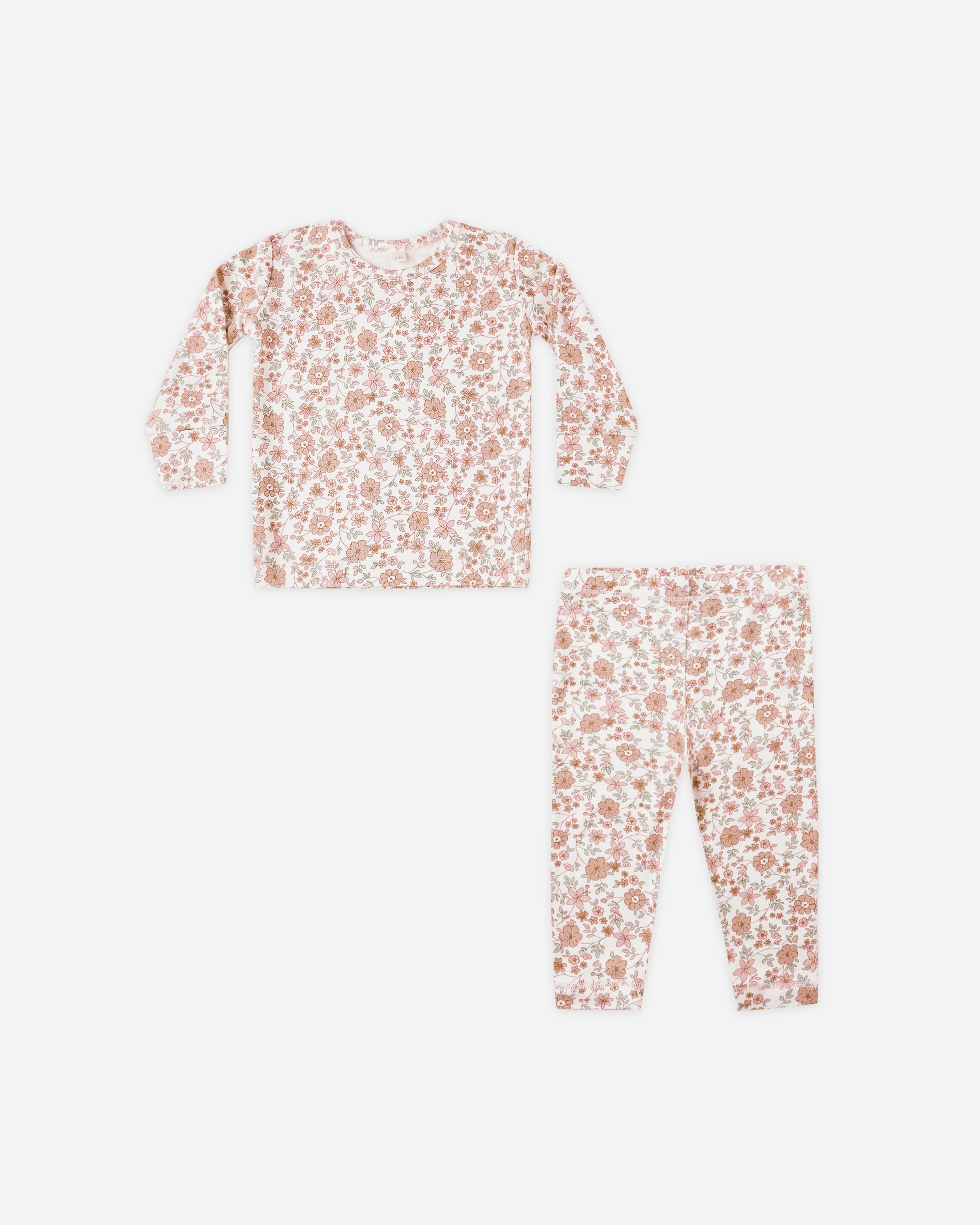 Bamboo Pajama Set || Bloom - LAST 6/12M & 12/18M