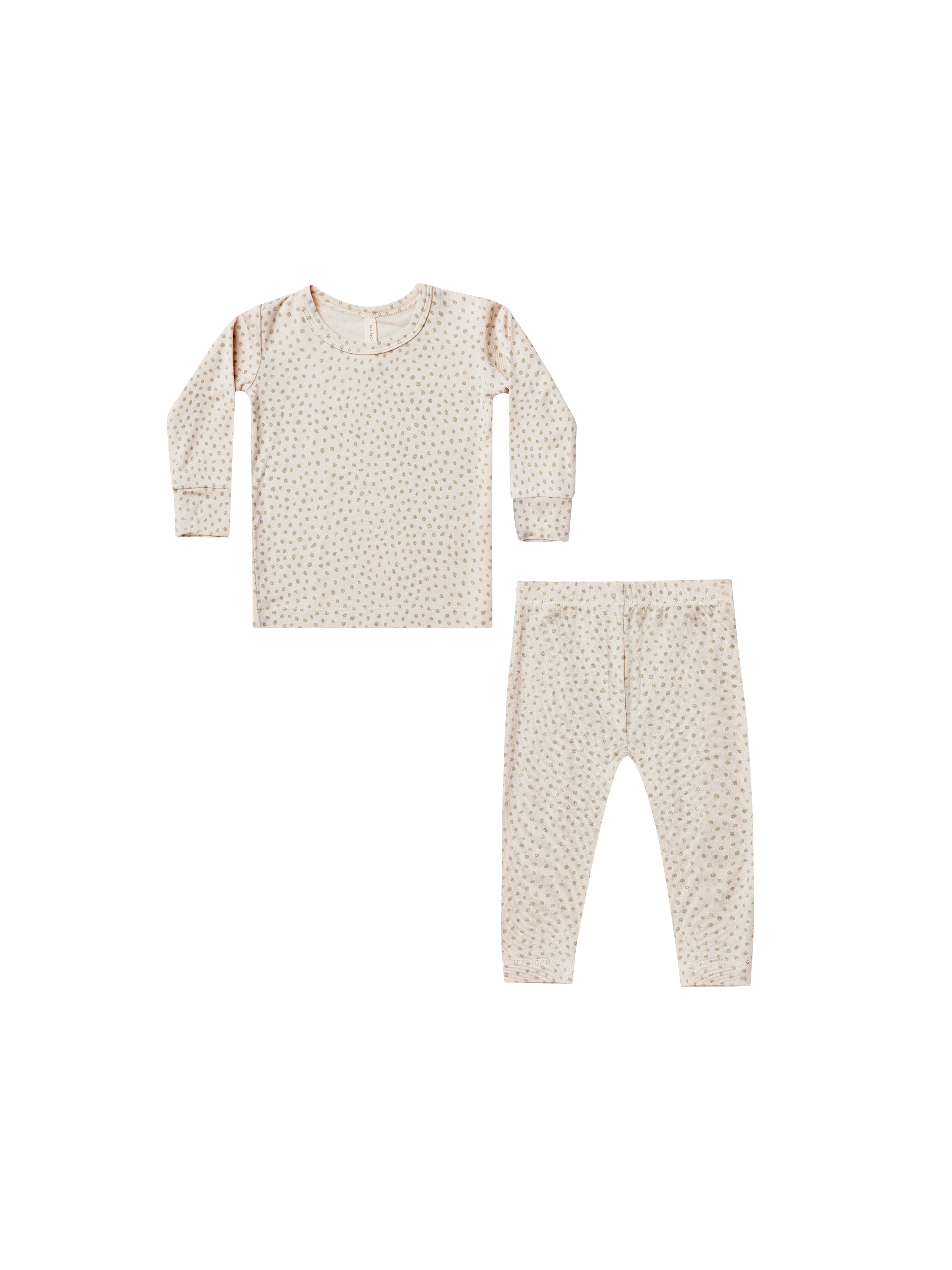 Bamboo Pajama (Top Only) | Speckles - LAST ONE 3/6M