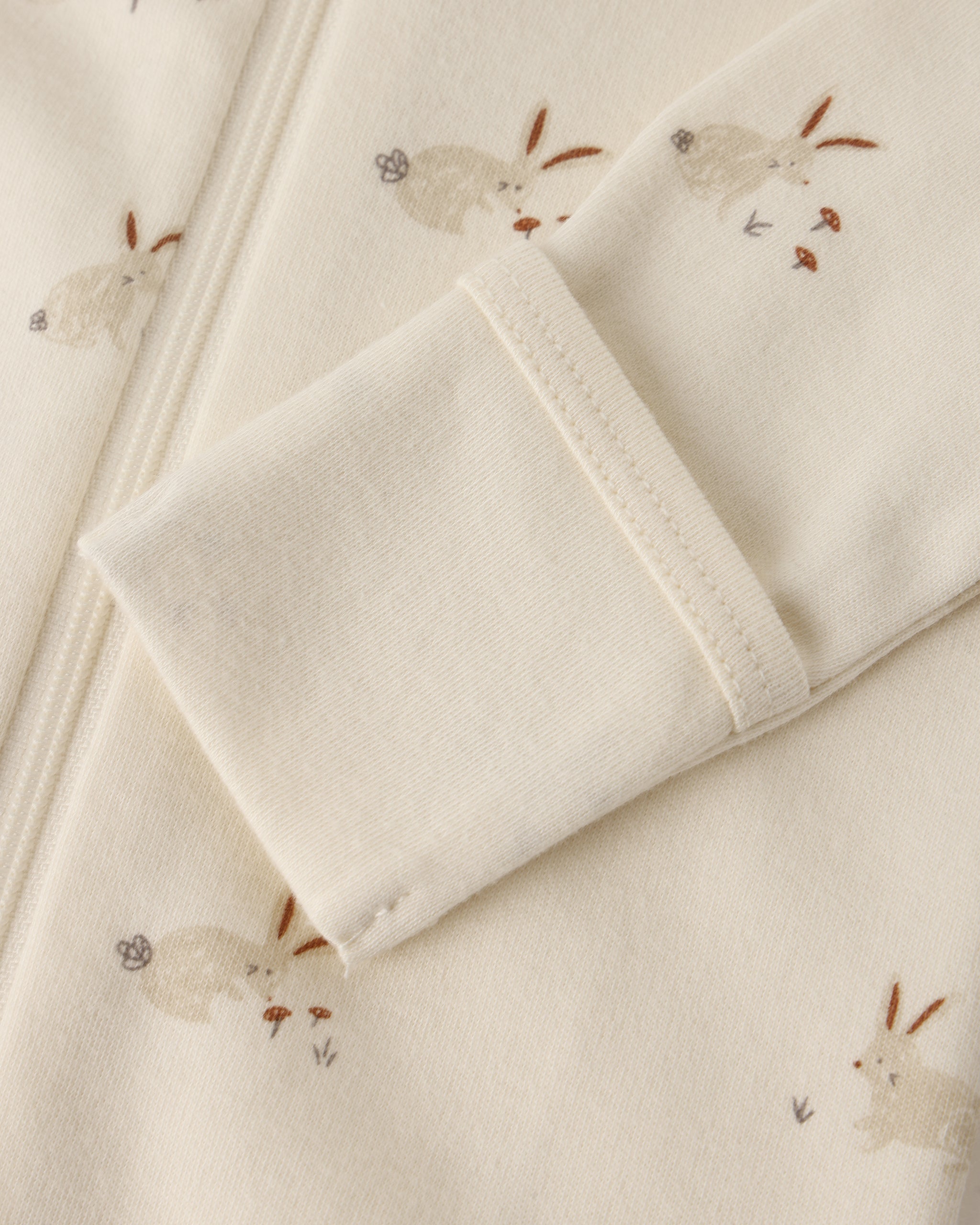Zip Long Sleeve Sleeper Footie || French Garden