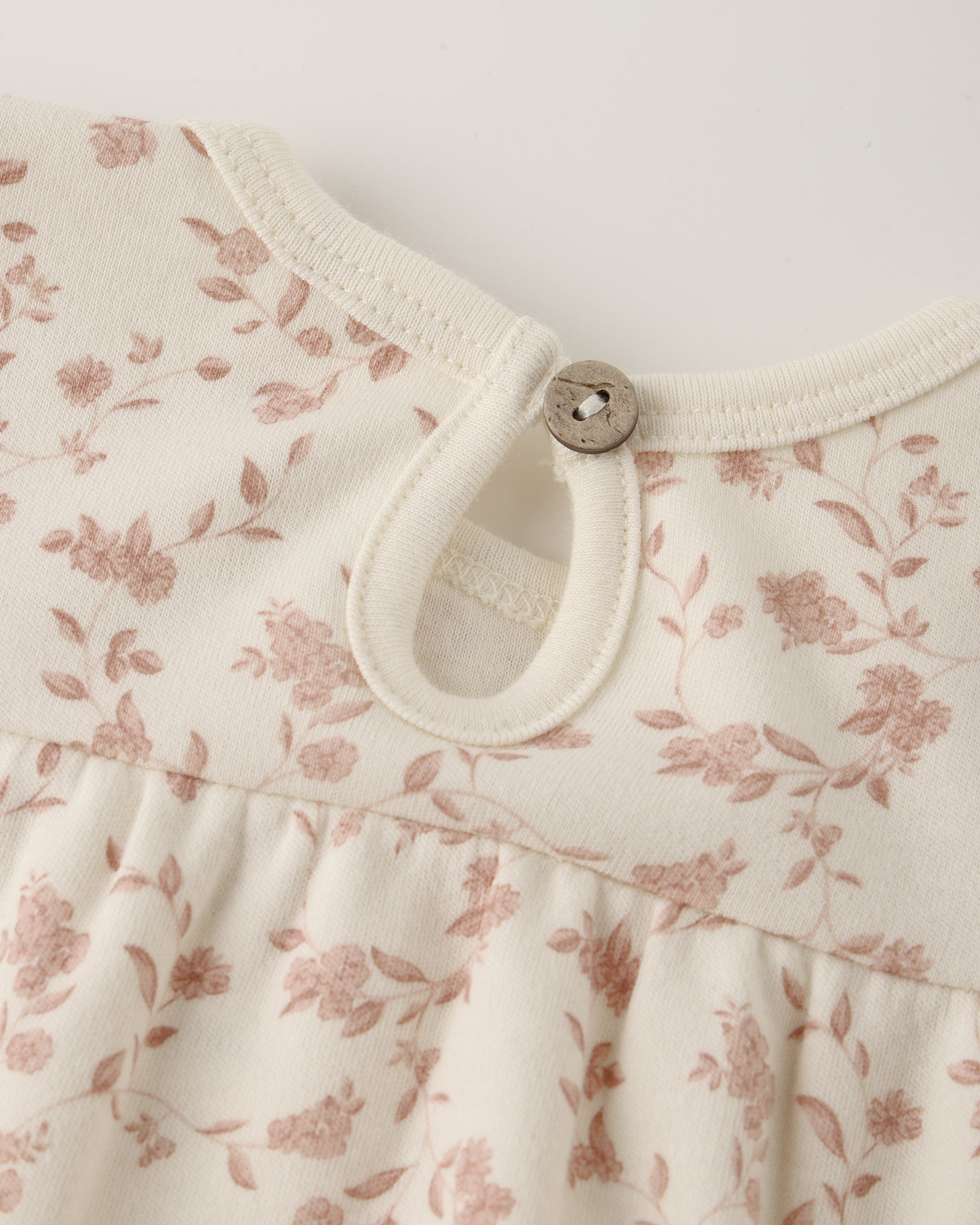 Tiered Jersey Dress || French Garden