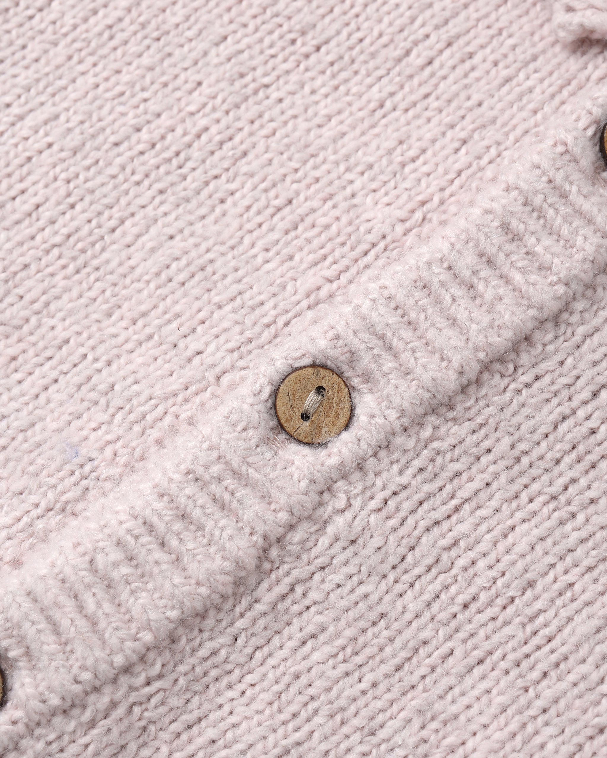 Ruffle Collar Cardigan || Lilac