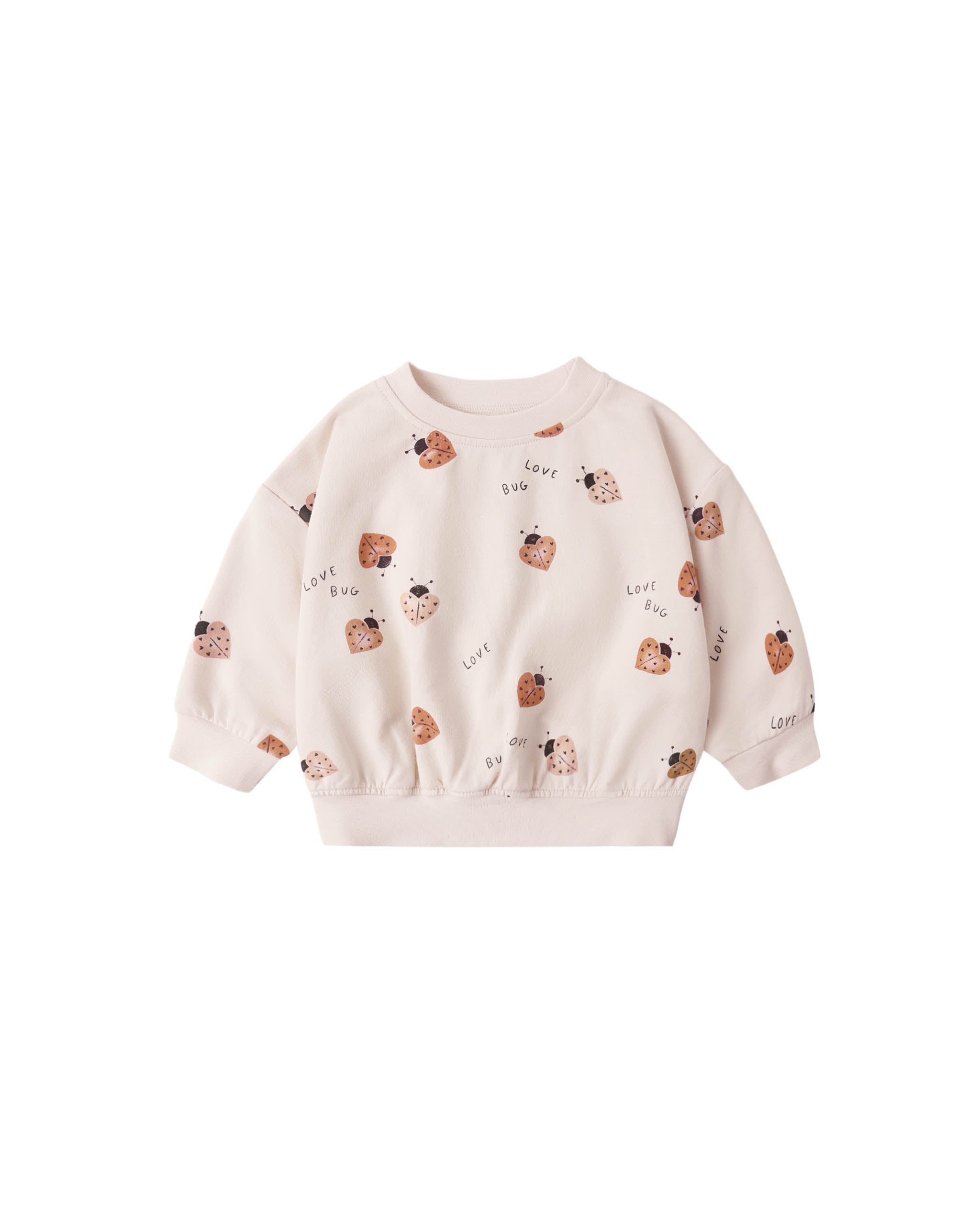 Relaxed Sweatshirt || Love Bug