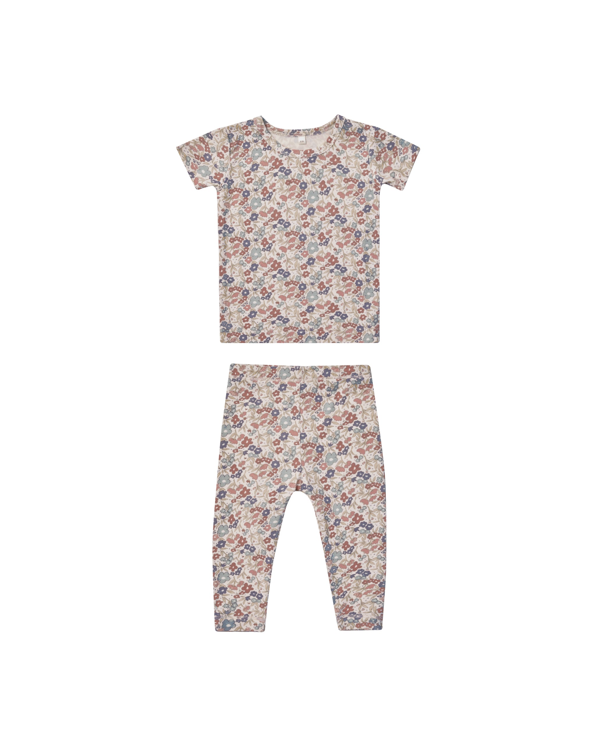 bamboo short sleeve pajama set || bloom