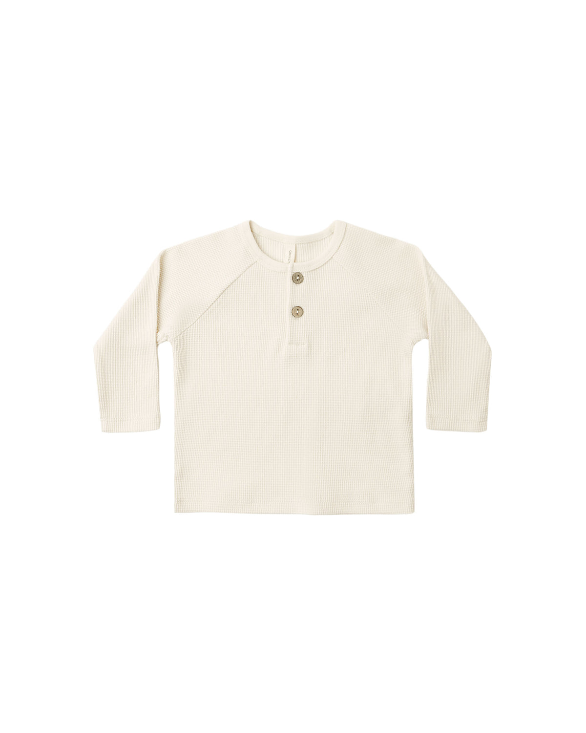 HENLEY KNIT TOP || NATURAL