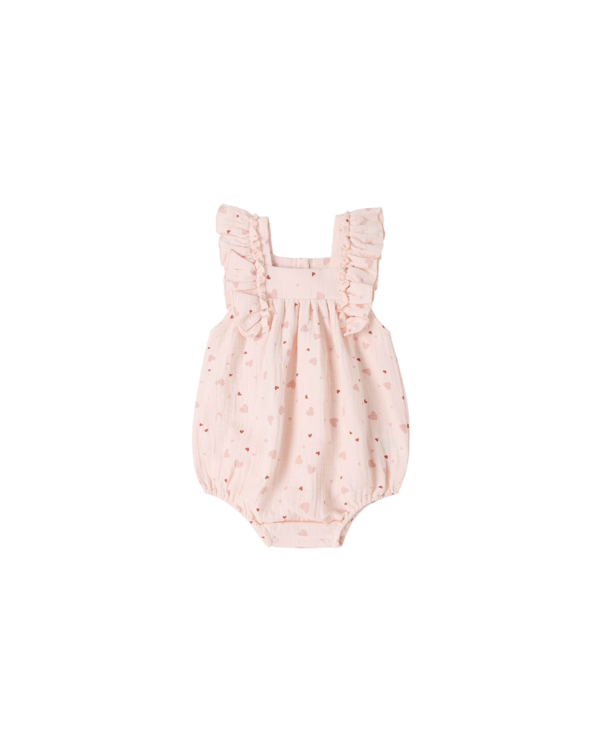 Maya Romper || Heart Confetti