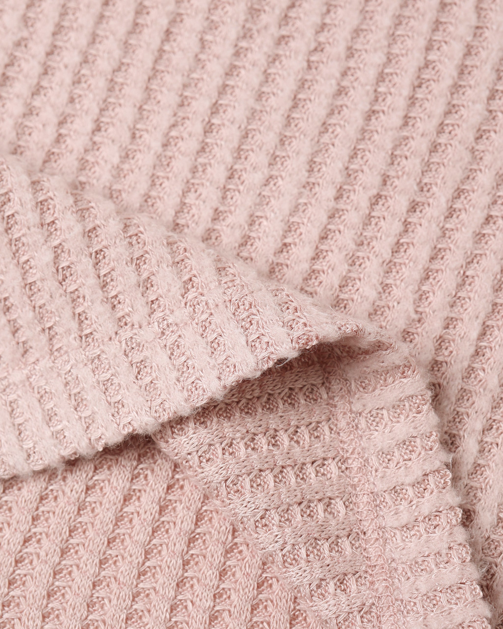 Ruffle Cozy Set || Rose