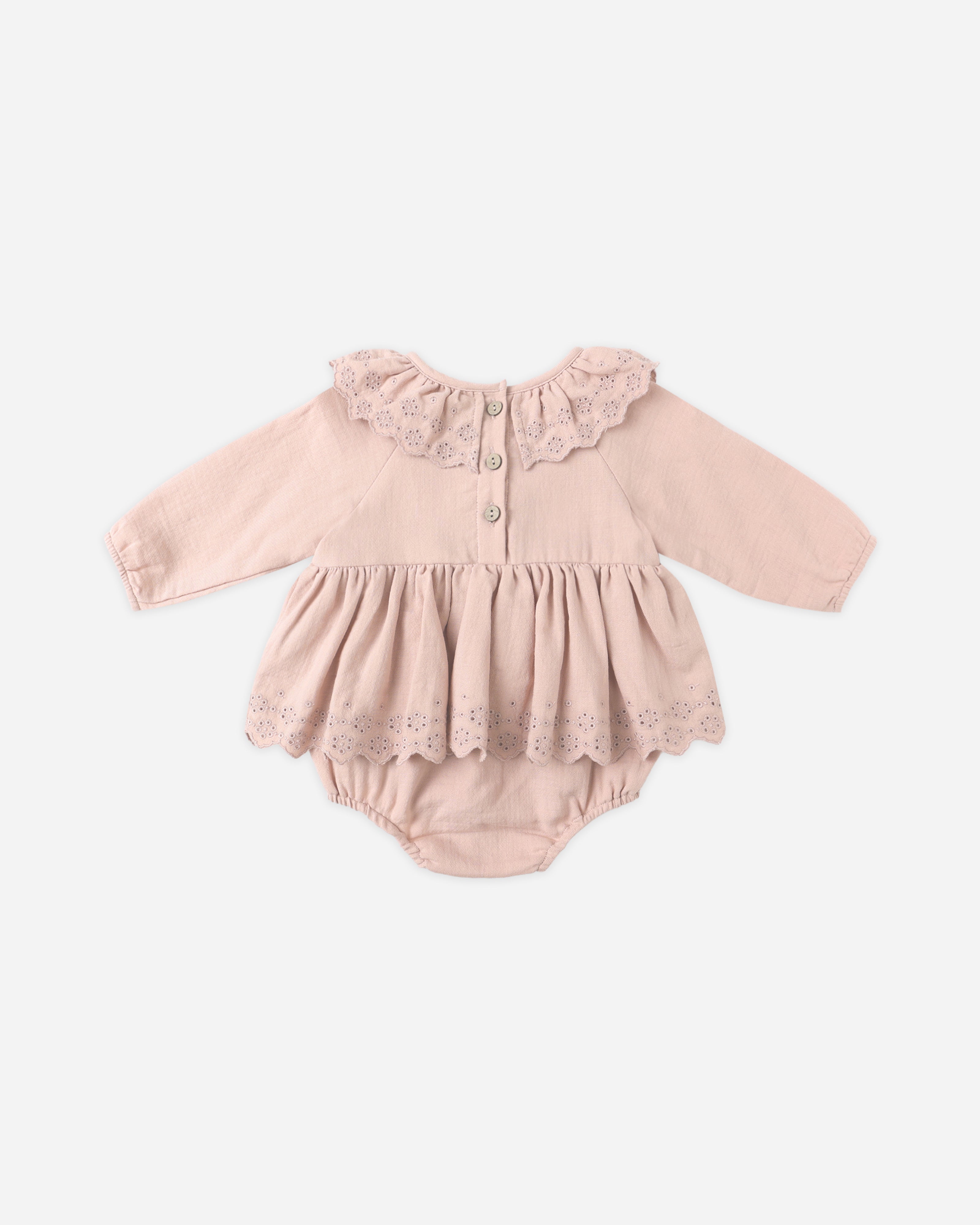 Thalia Romper || Rose
