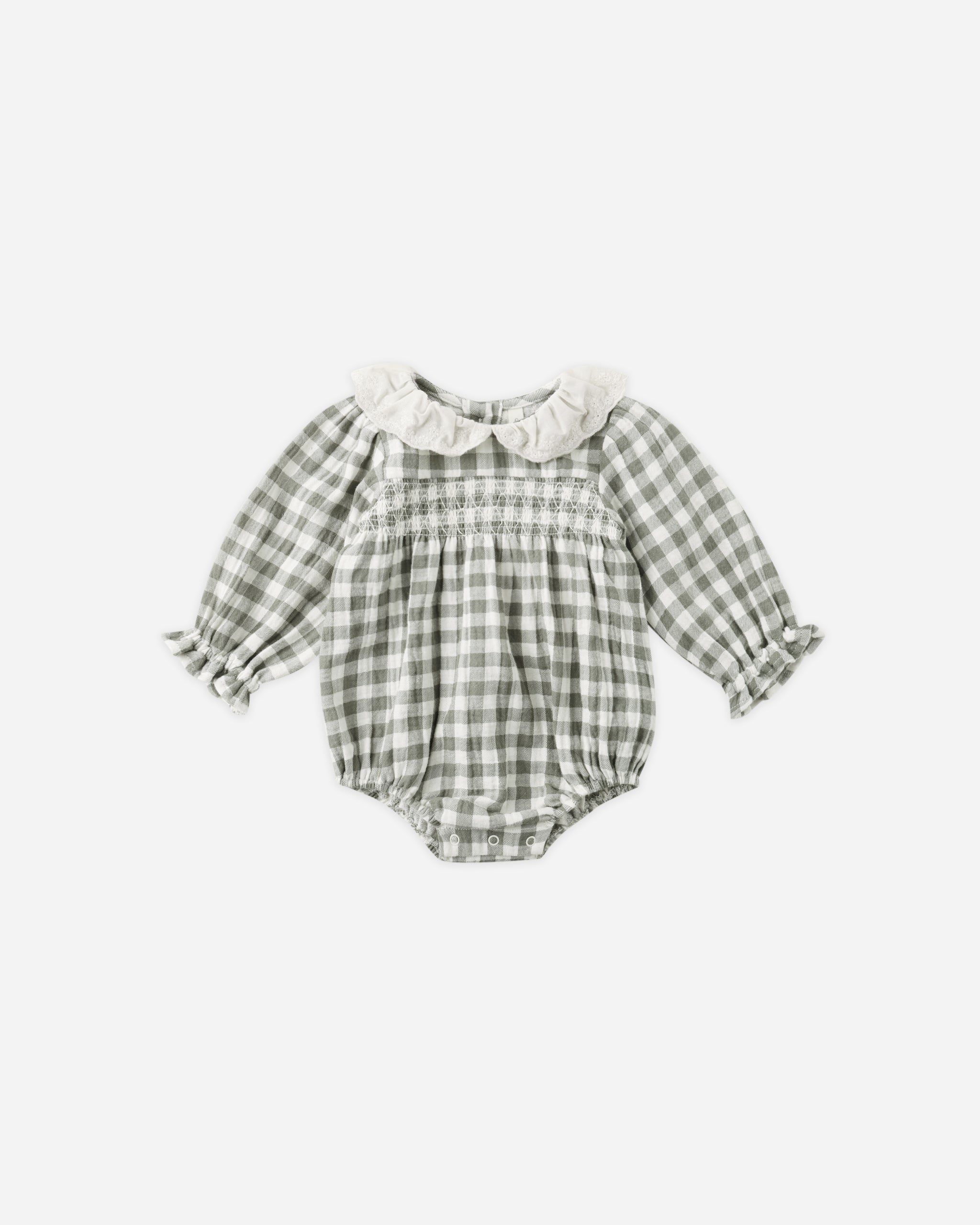 Callie Romper || Forest Check