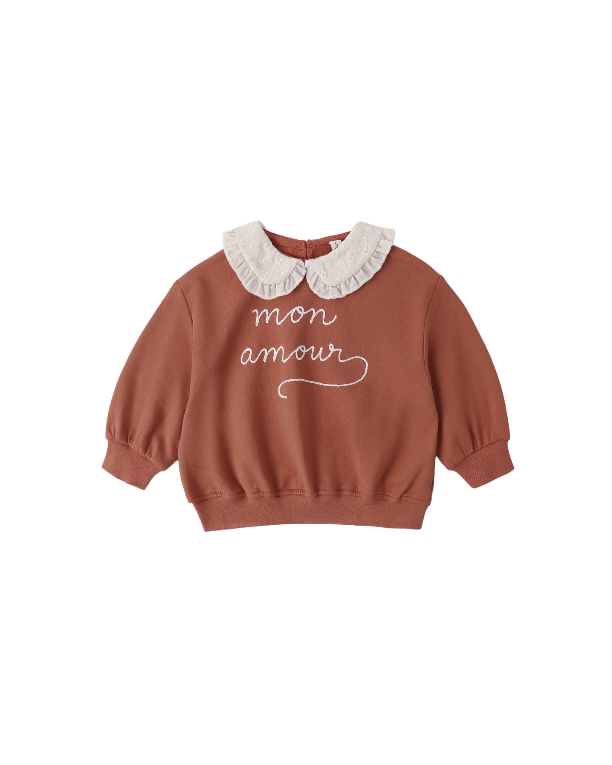 Collared Sweatshirt || Mon Amour