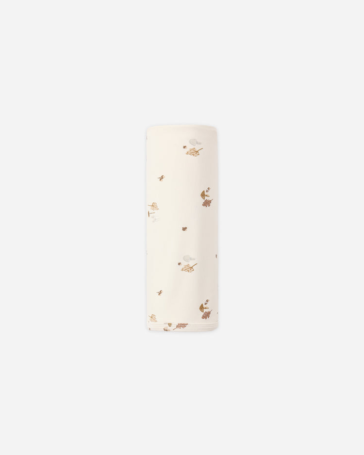 BAMBOO SWADDLE || WOODLAND