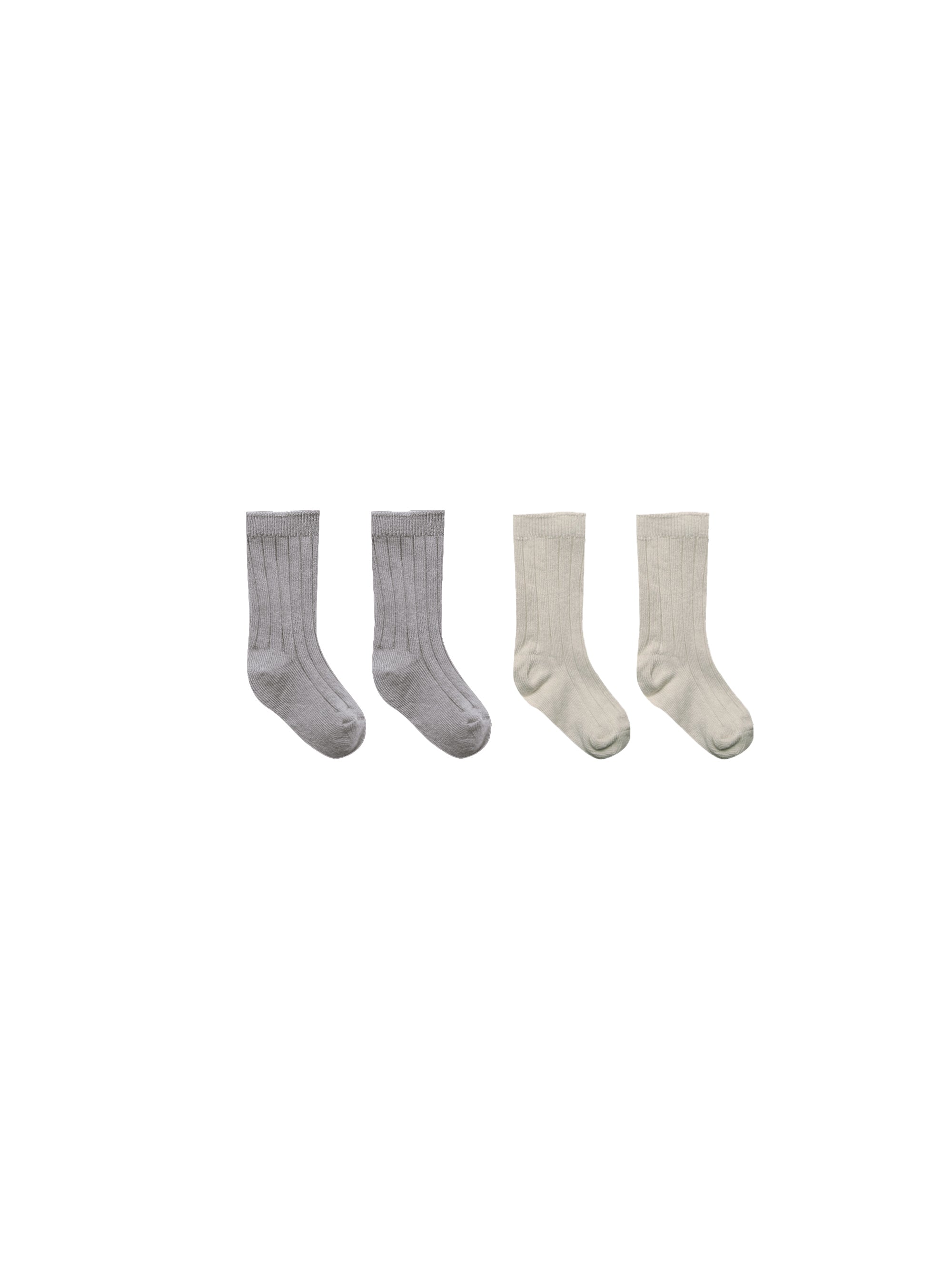 Socks Set of 2 || Lagoon + Ash