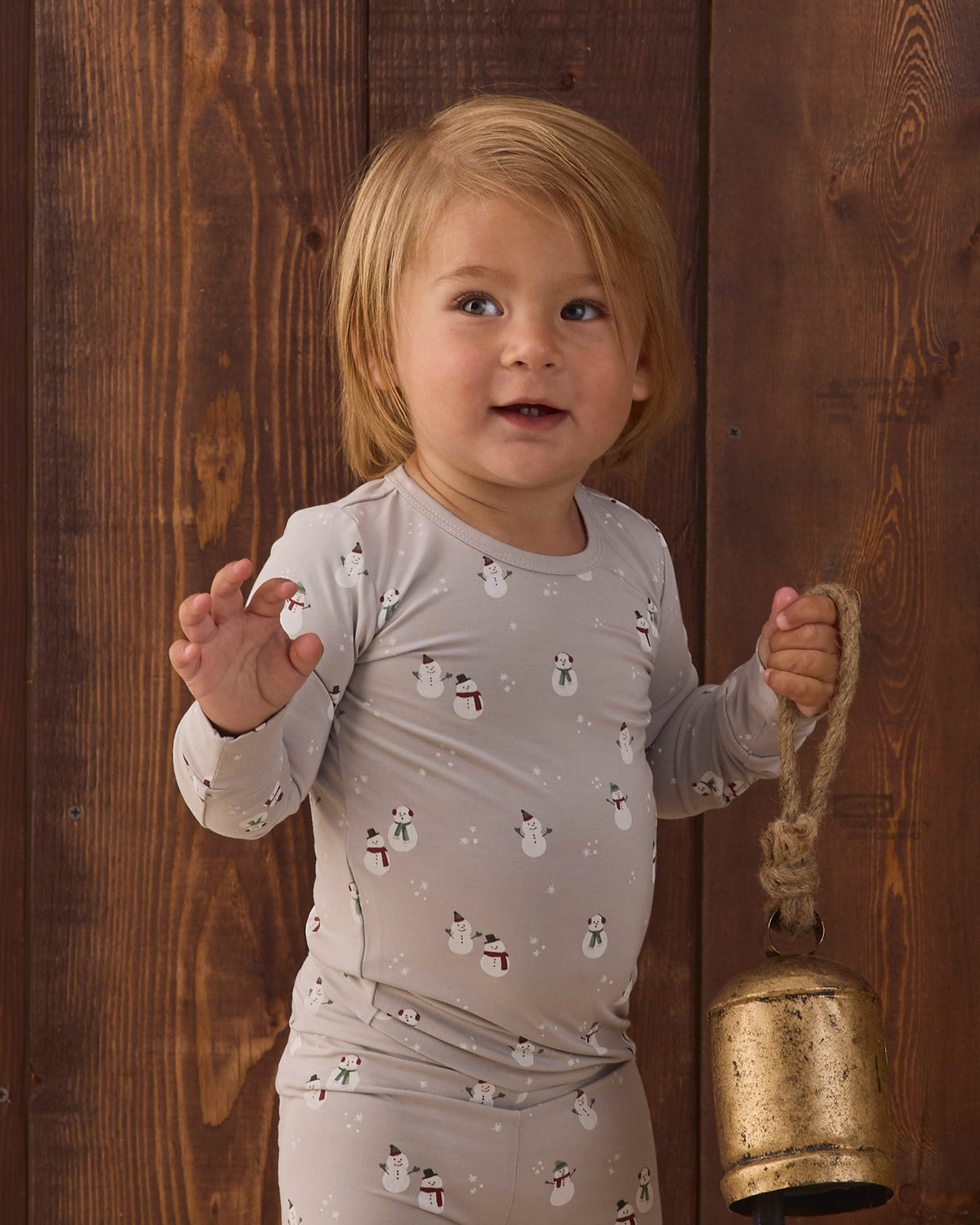 Bamboo Pajama Set || Snowman