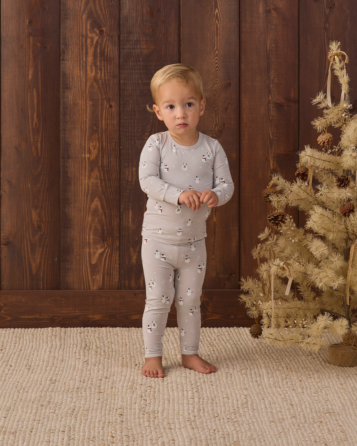 Bamboo Pajama Set || Snowman