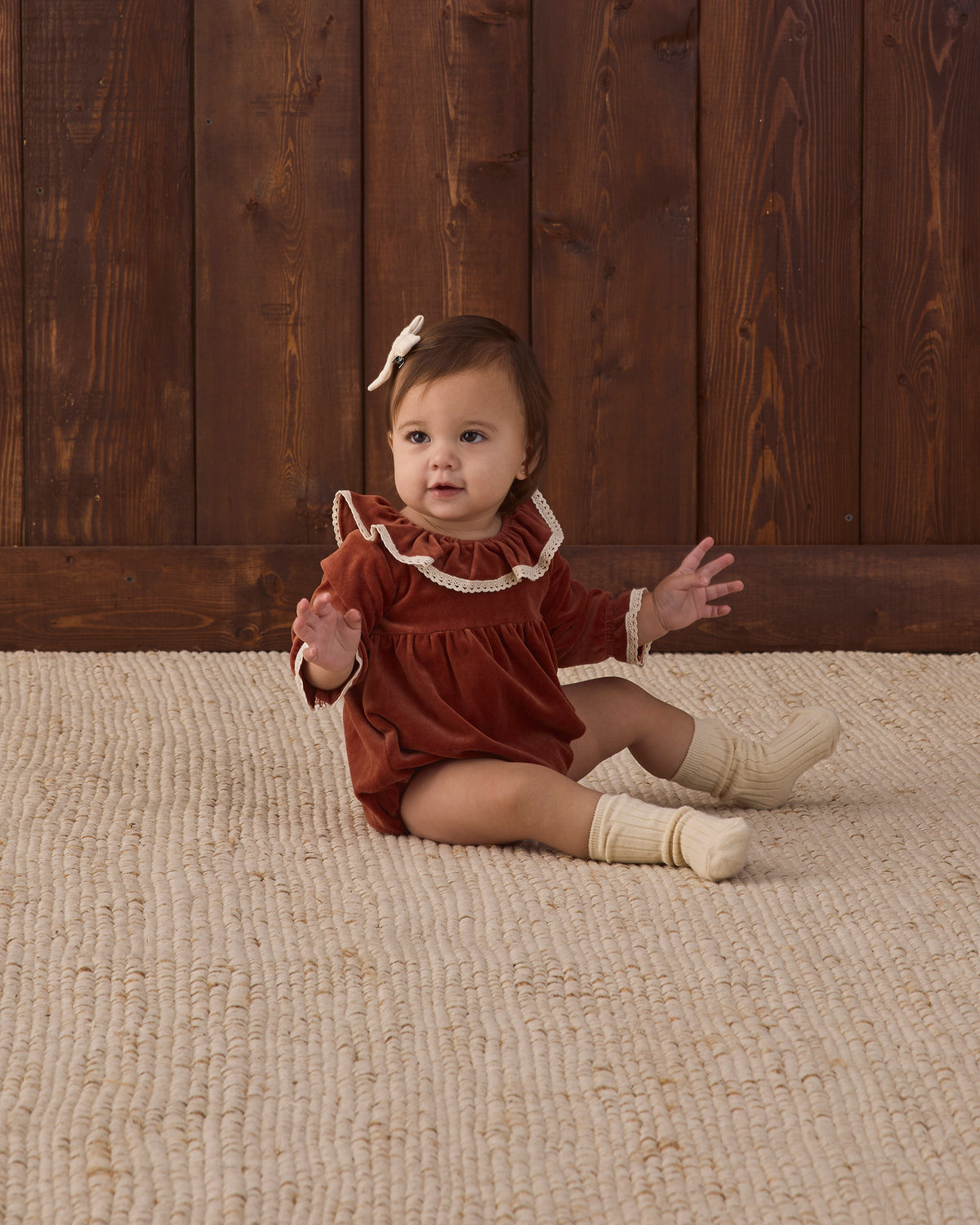 Wendy Romper || Redwood