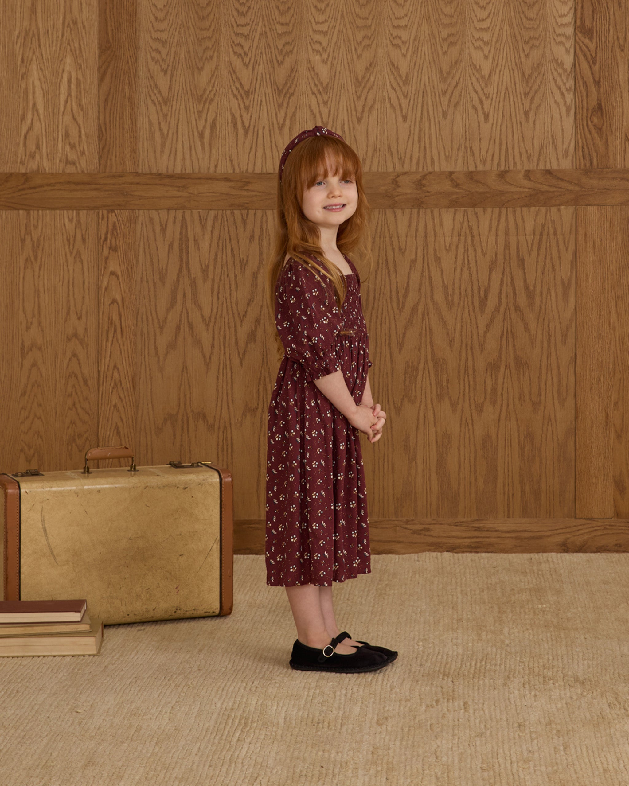 Adelaide Dress || Harvest Berry - LAST 2/3Y & 8/9Y