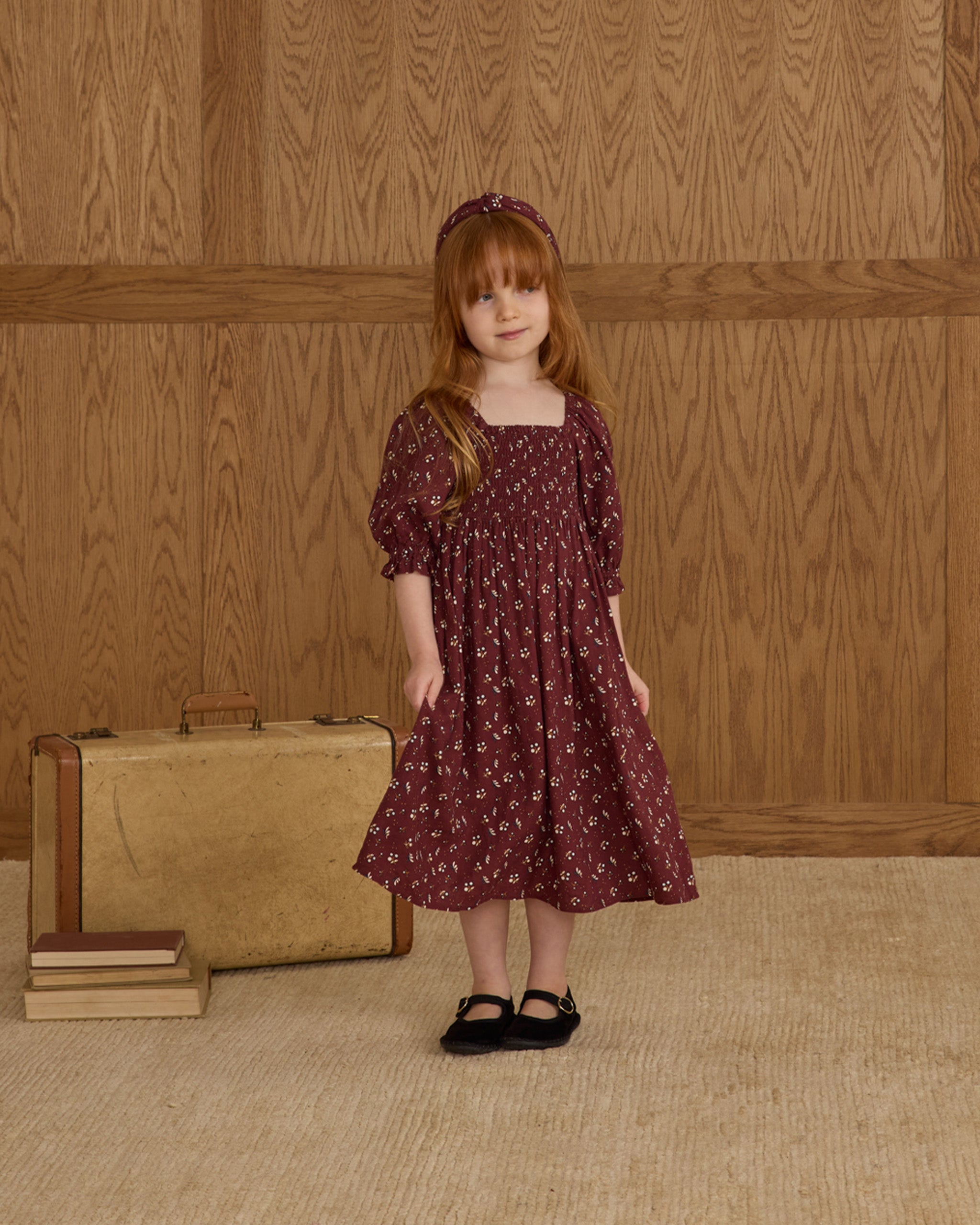 Adelaide Dress || Harvest Berry - LAST 2/3Y & 8/9Y
