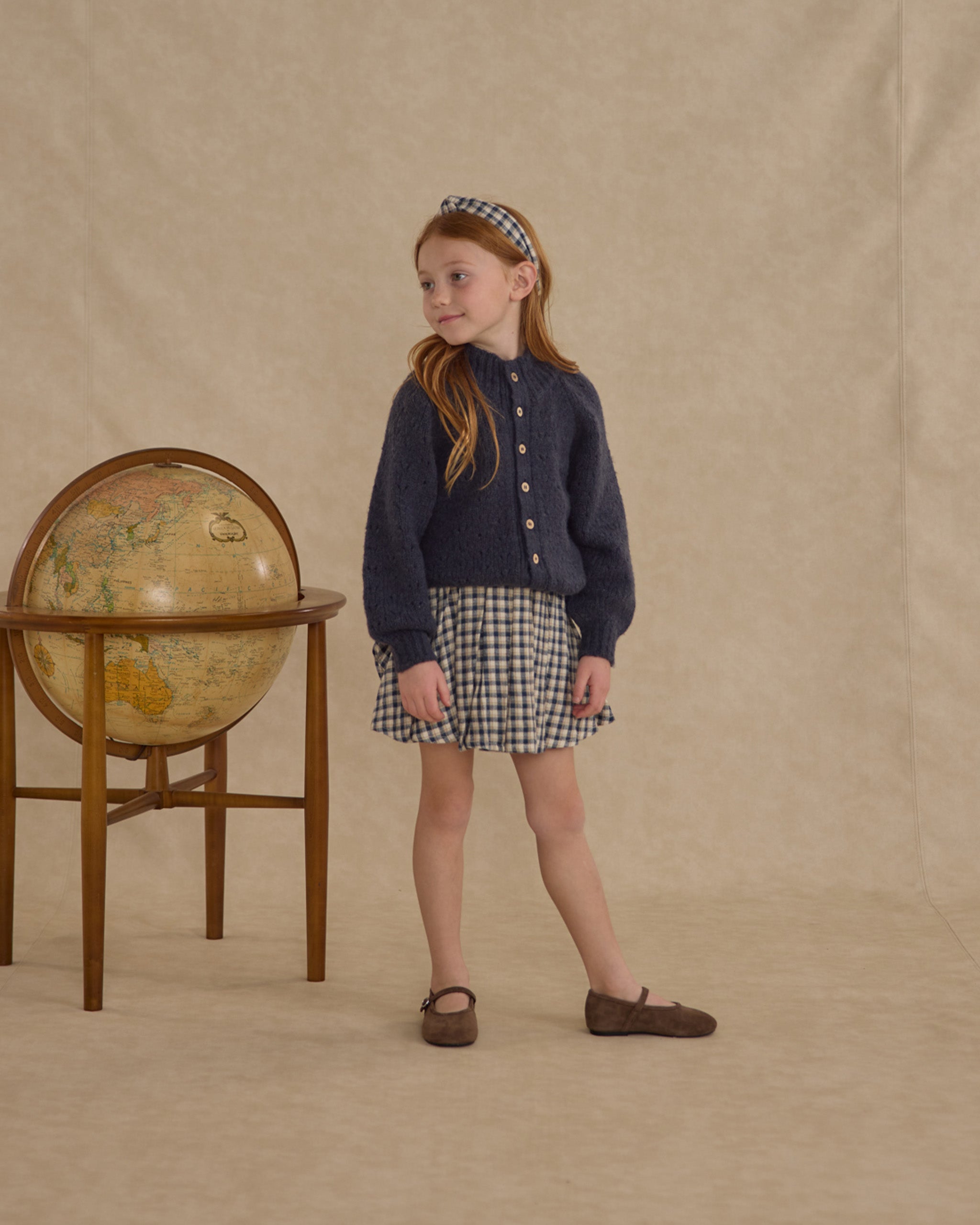 Tulip Cardigan || Navy