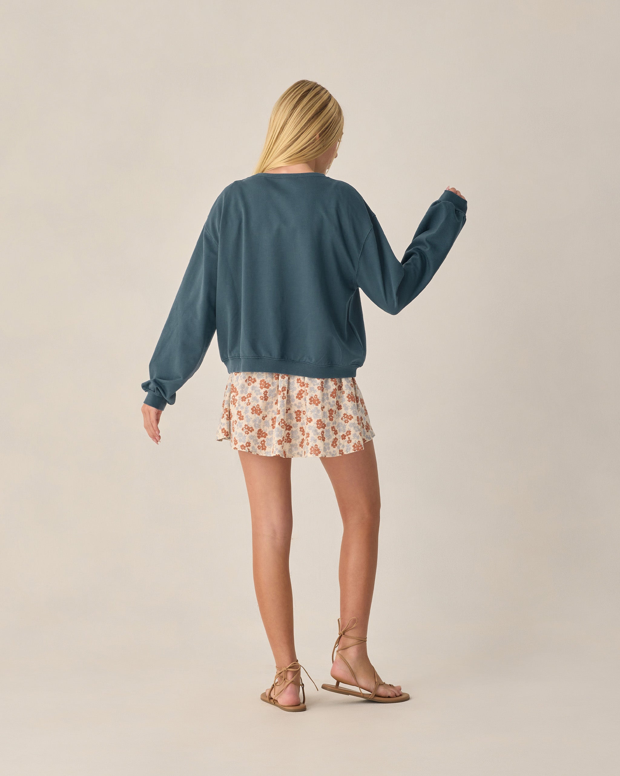Teen Pier Sweatshirt Navy