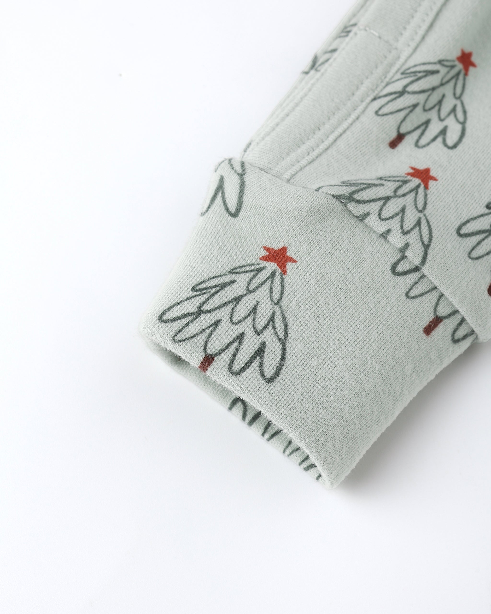 ORGANIC LONG JOHN PAJAMAS || TREES
