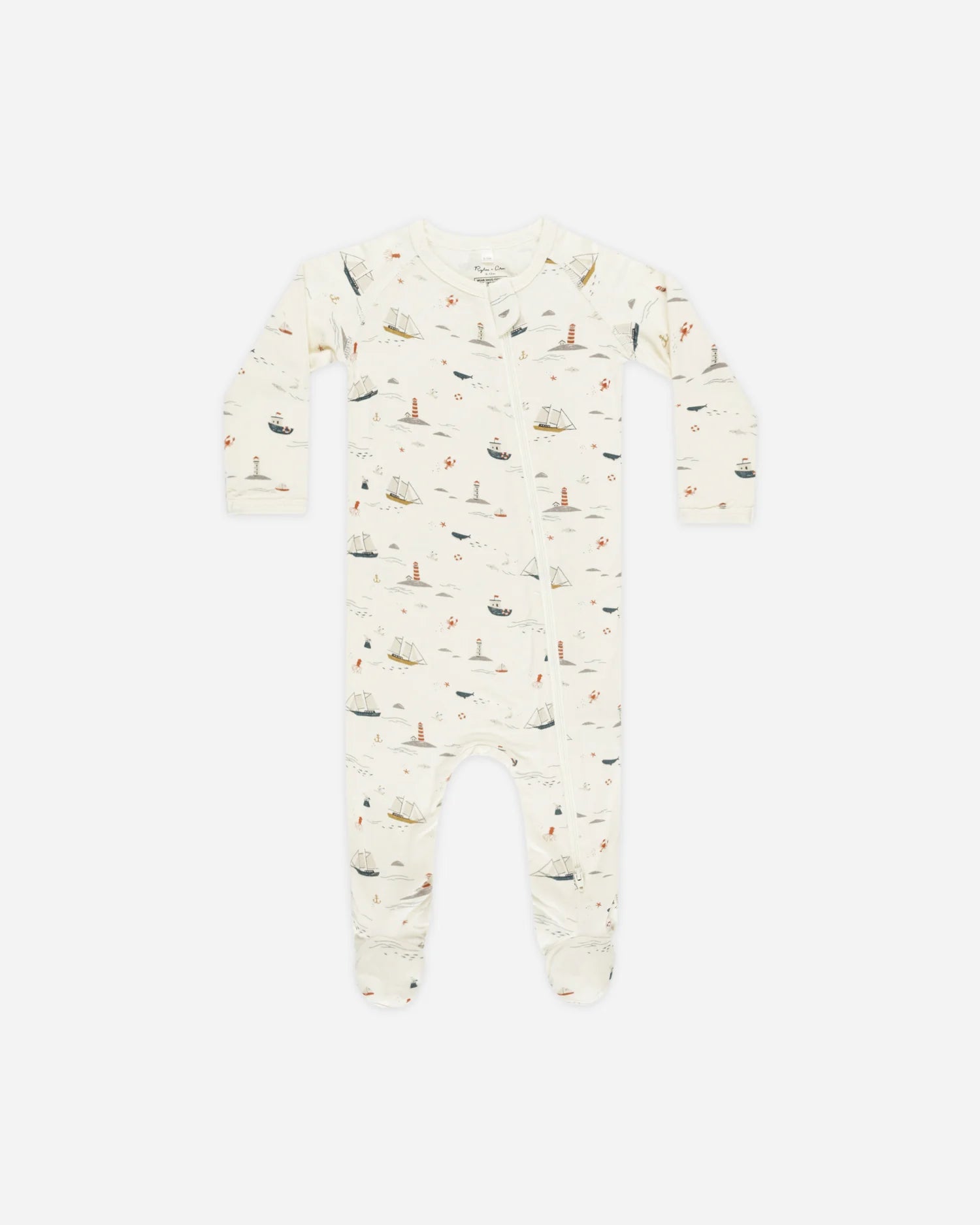 Footed Sleeper || Nautical