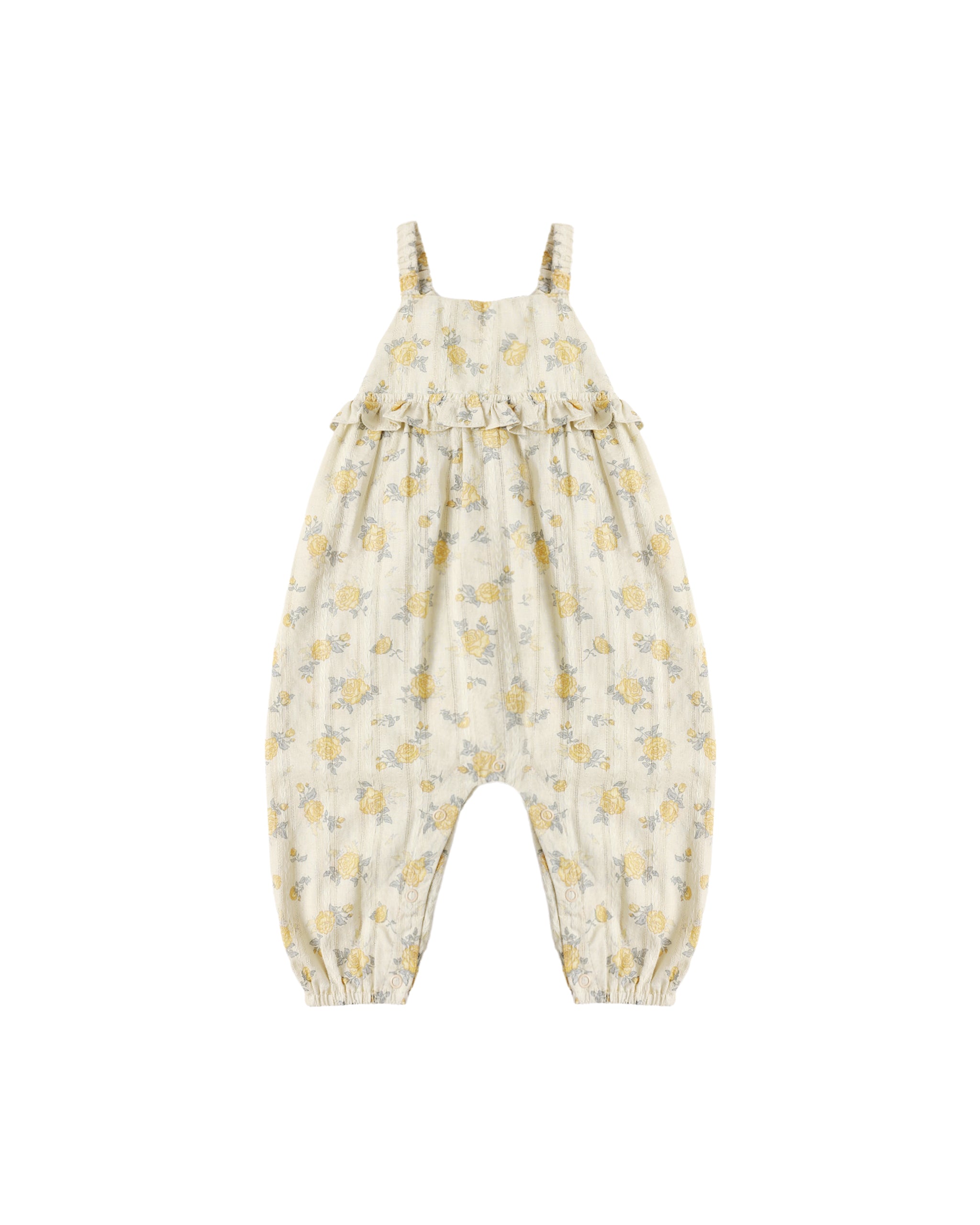 Kinsley Jumpsuit || Lemon Ditsy Flower
