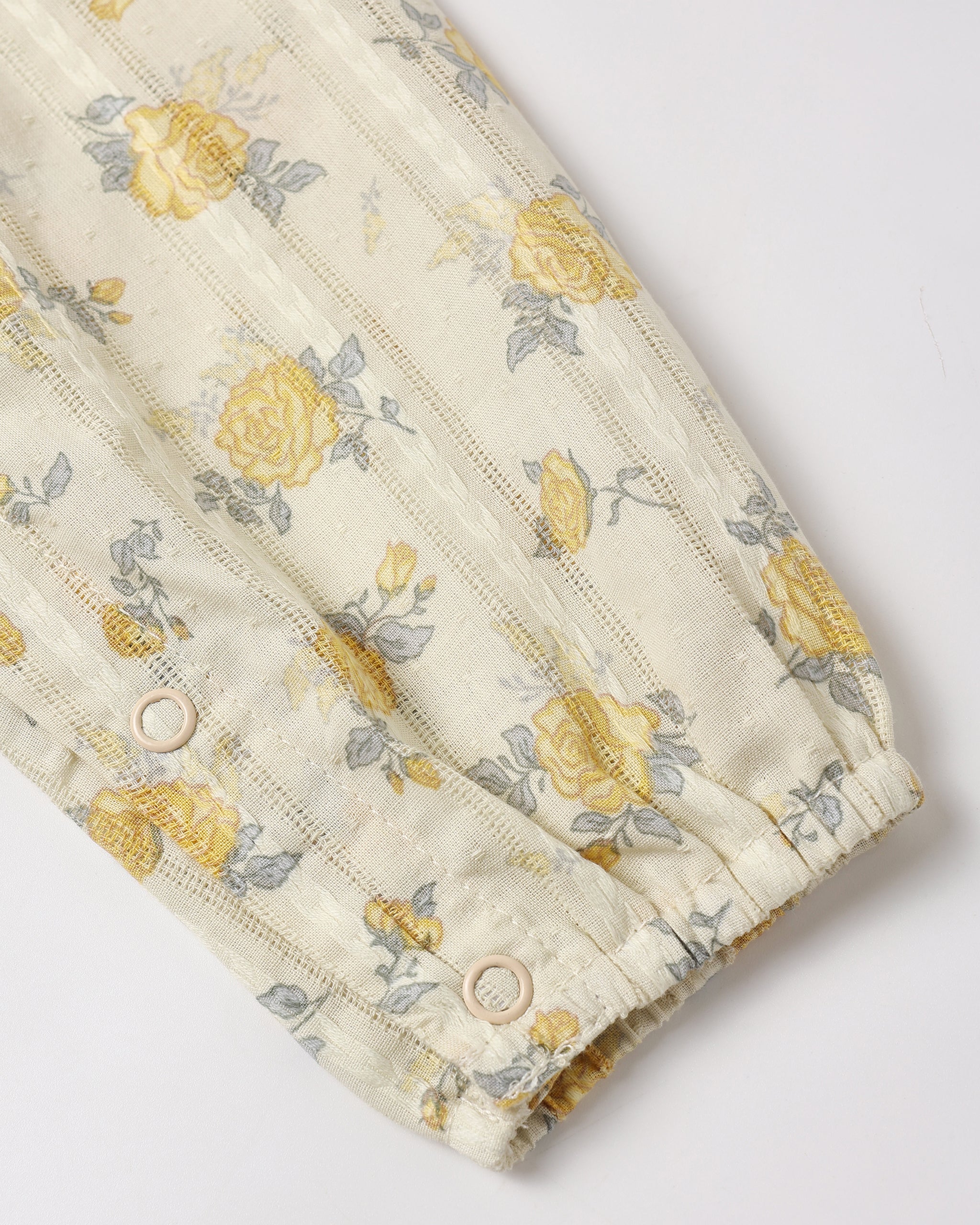 Kinsley Jumpsuit || Lemon Ditsy Flower