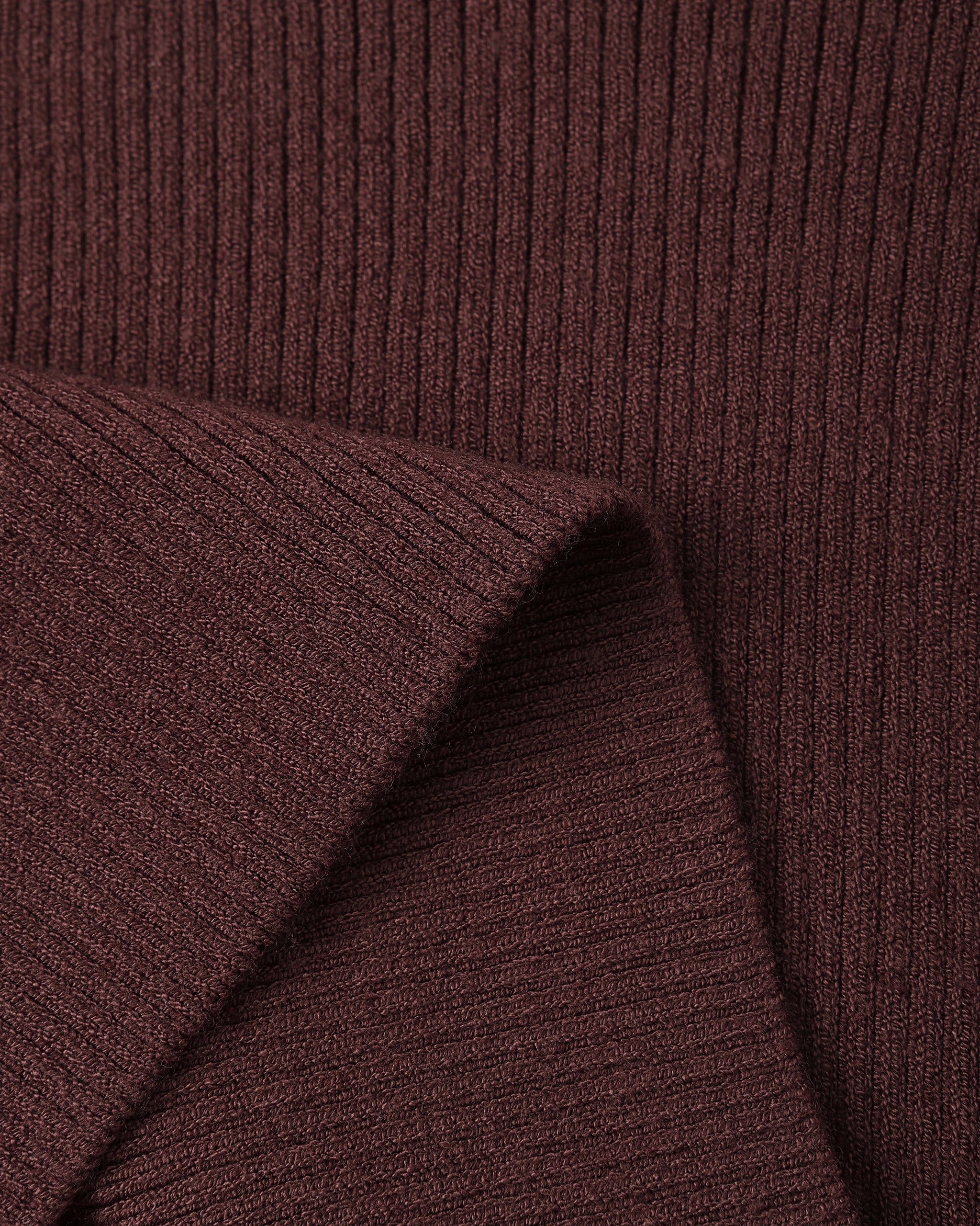 Scallop Tee || Burgundy