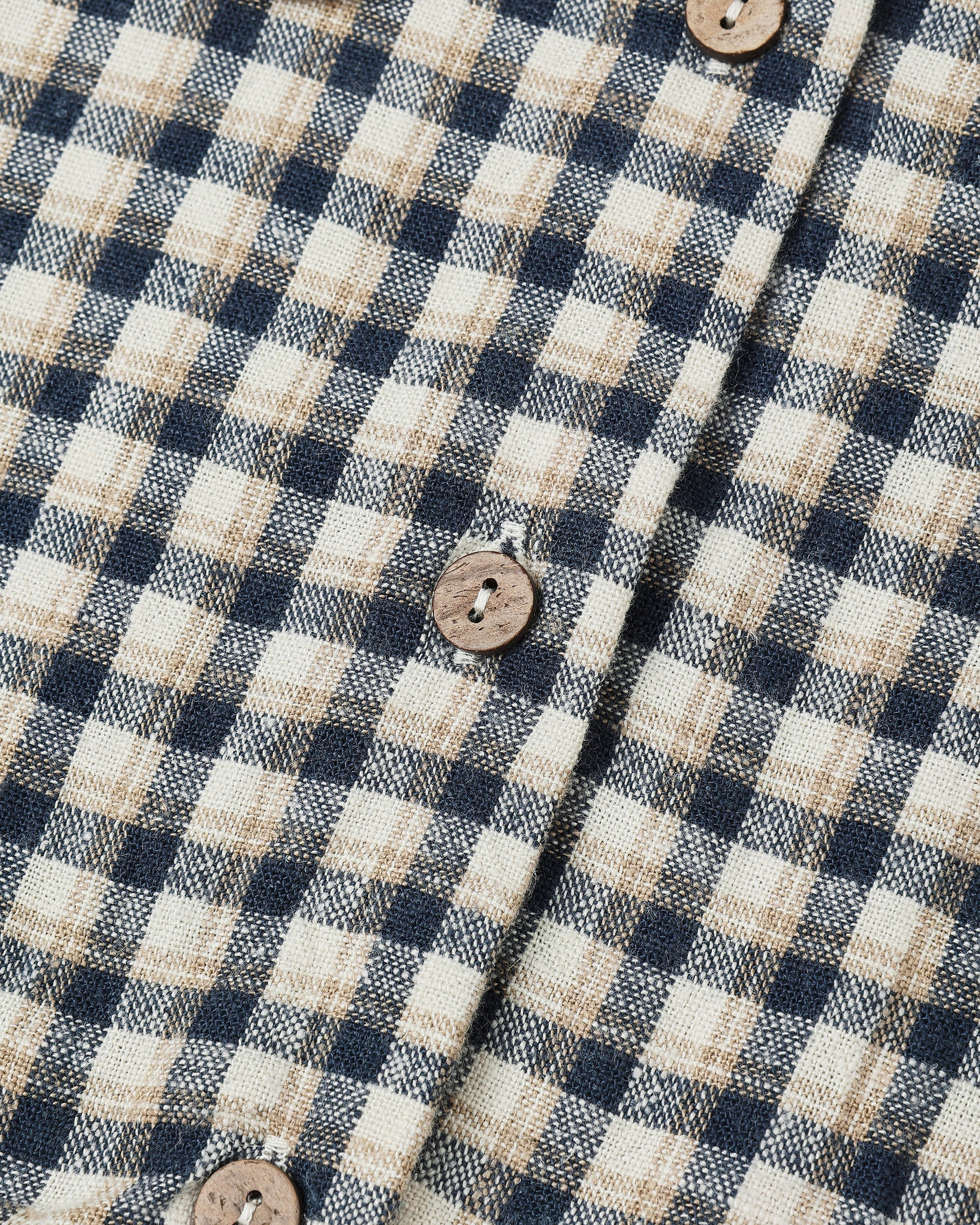 Prairie Blouse || Navy Check