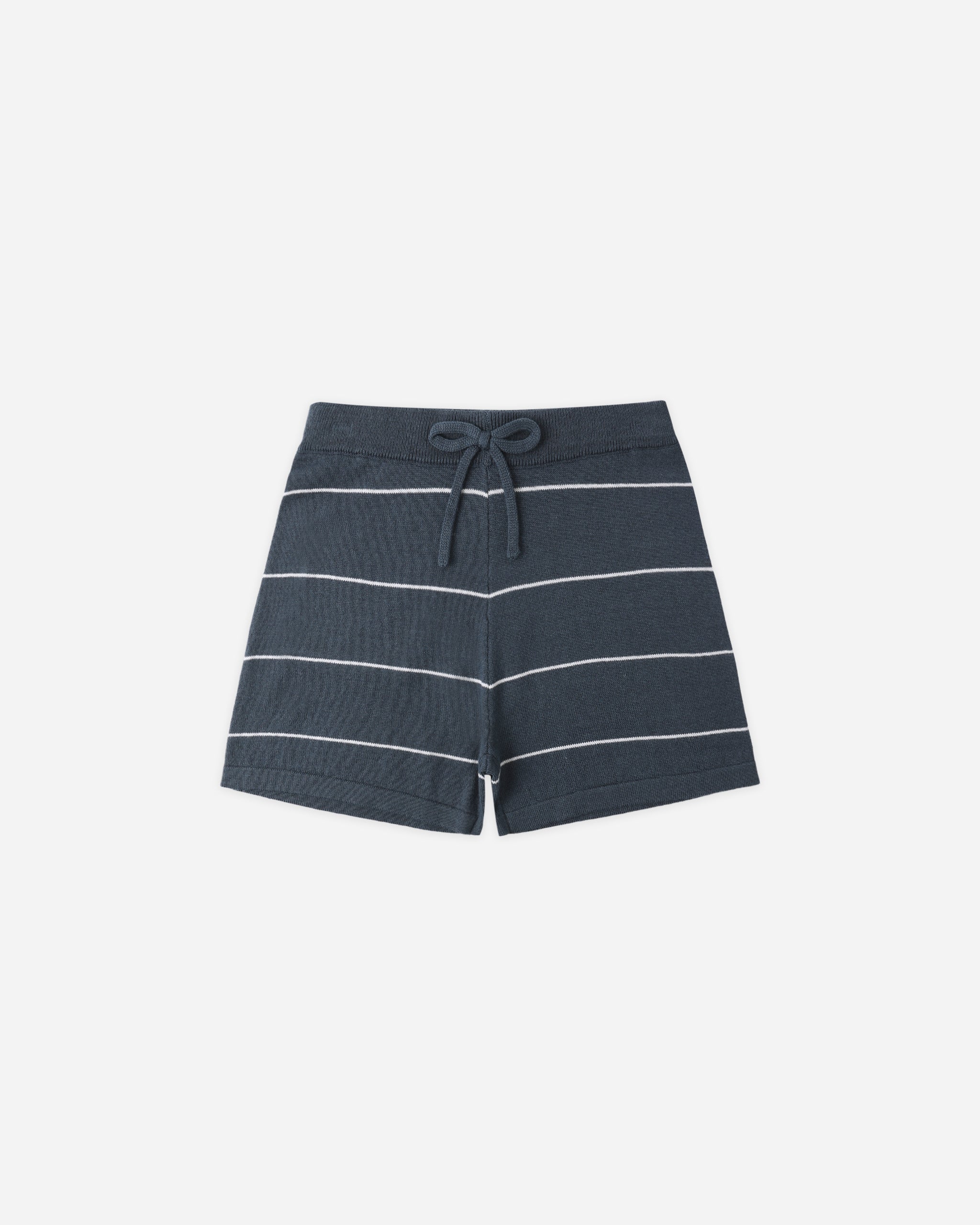 Chandler Knit Short || Navy Stripe