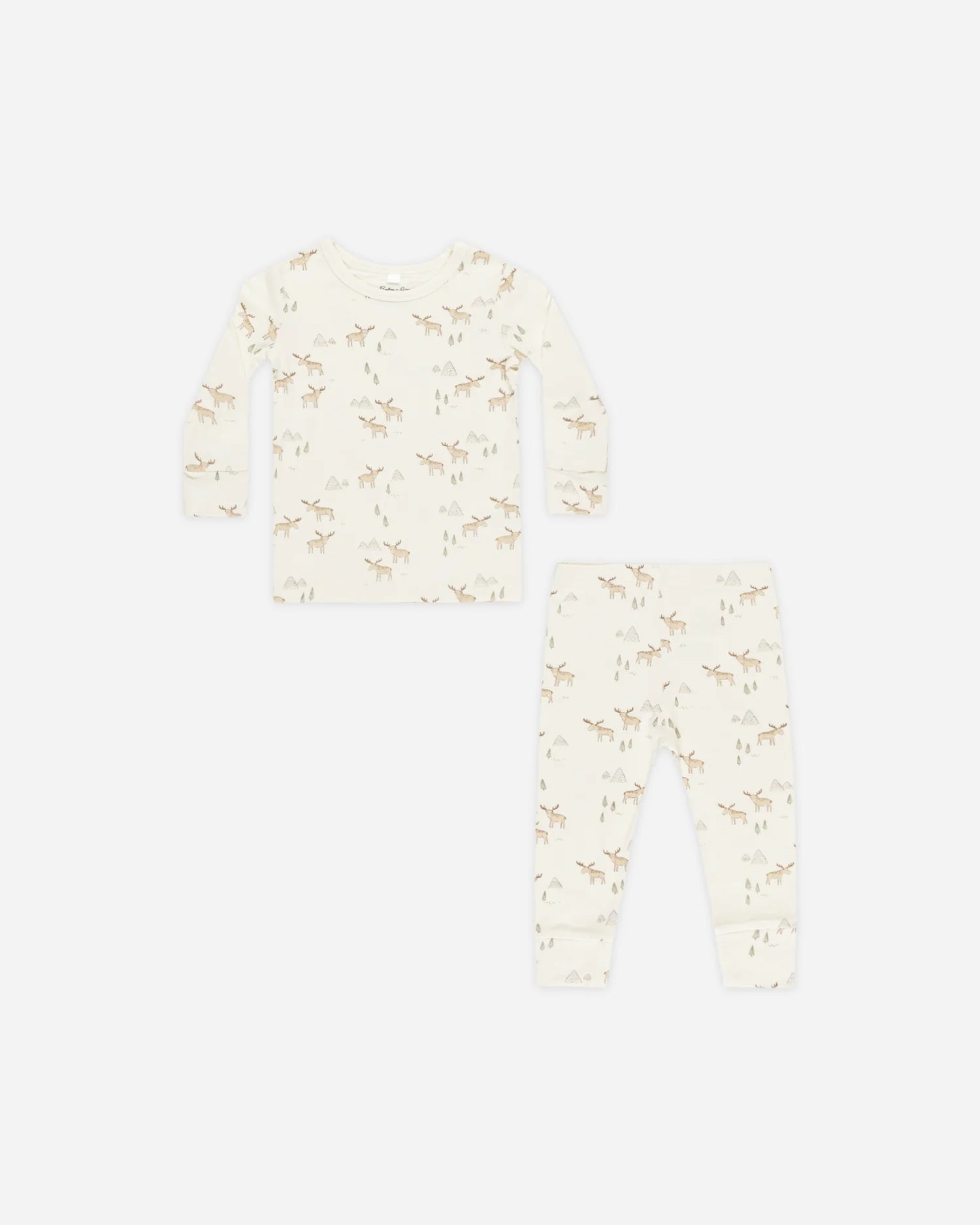 Long Sleeve Pajamas || Moose