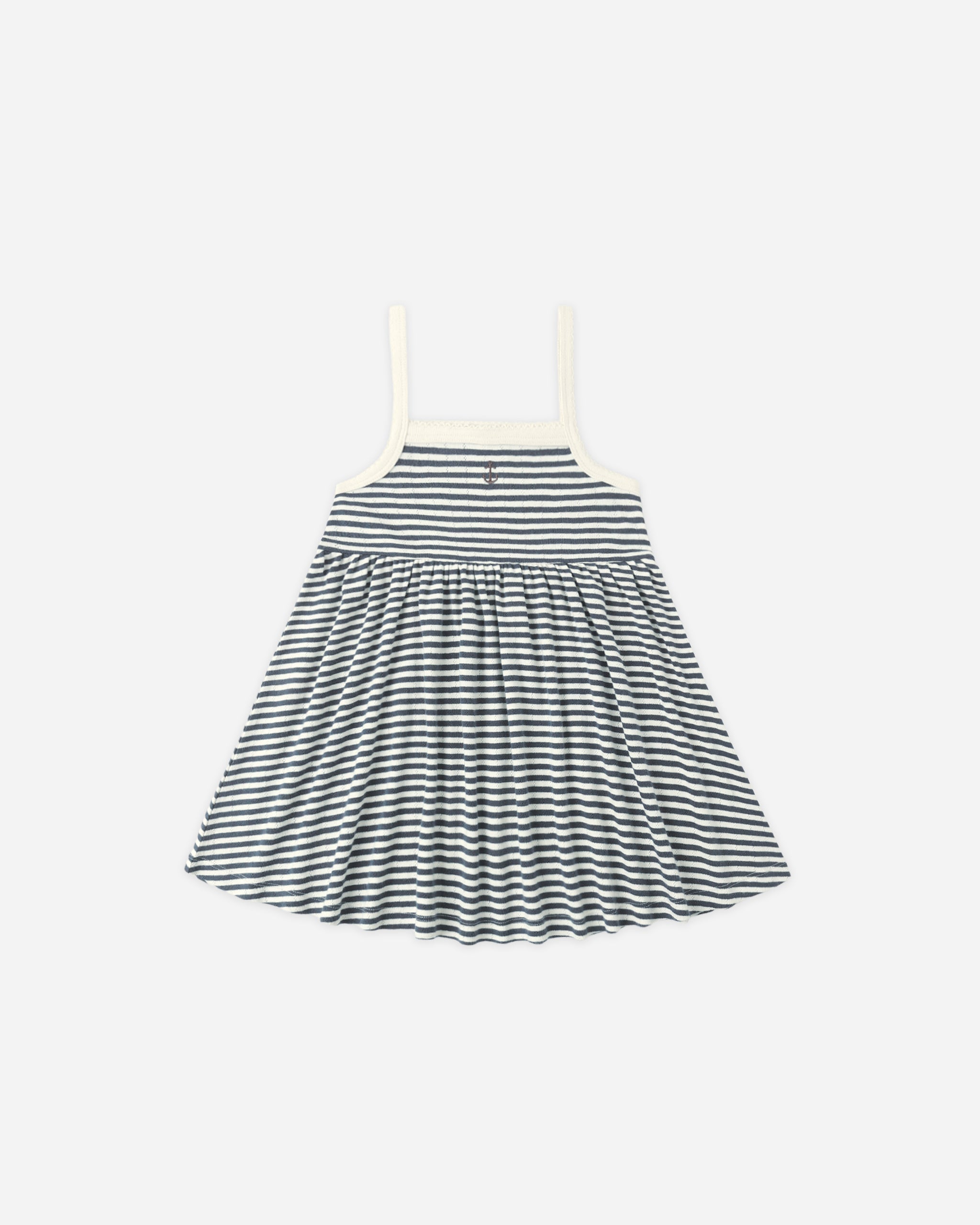 Lea Dress || Navy Stripe
