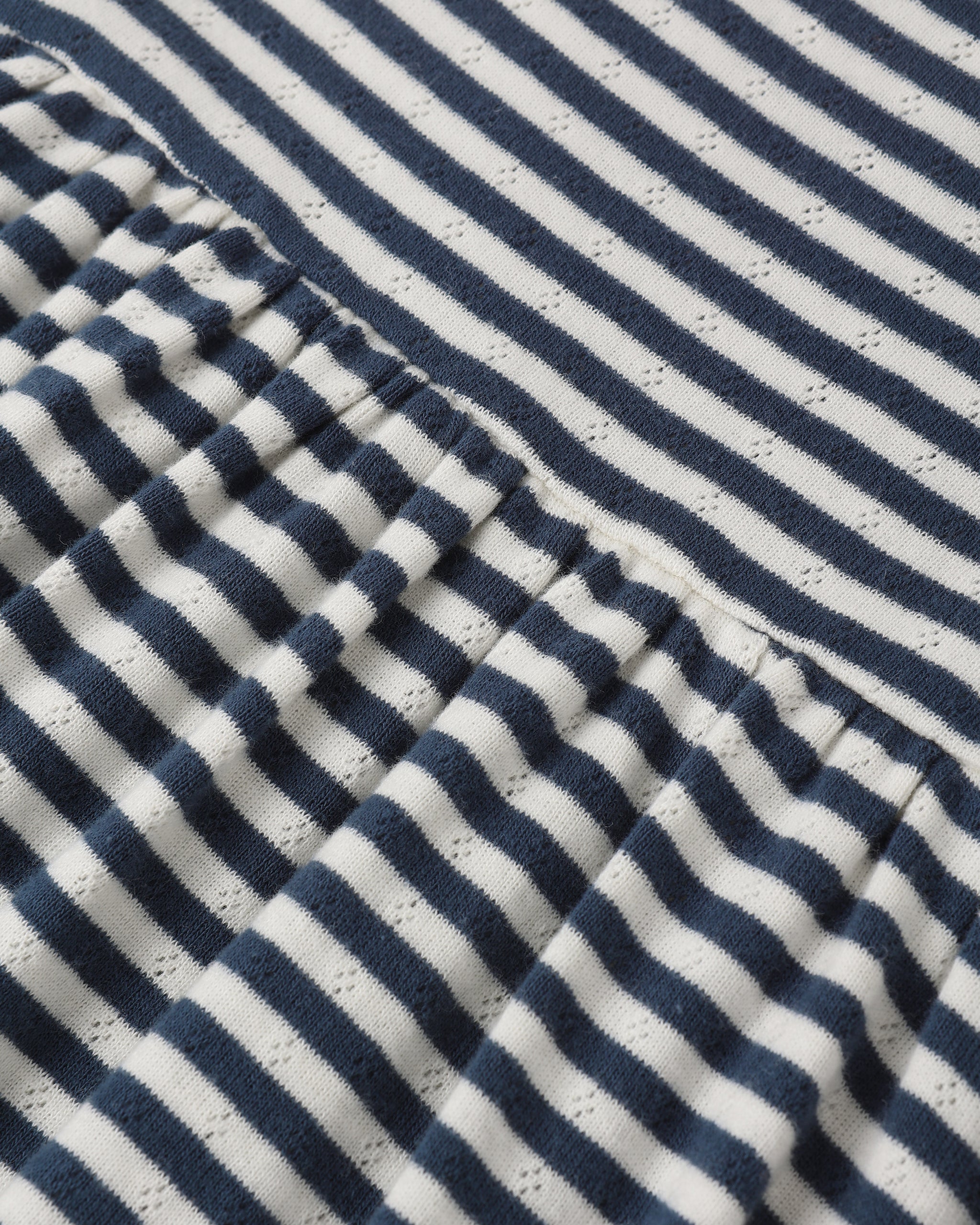Lea Dress || Navy Stripe