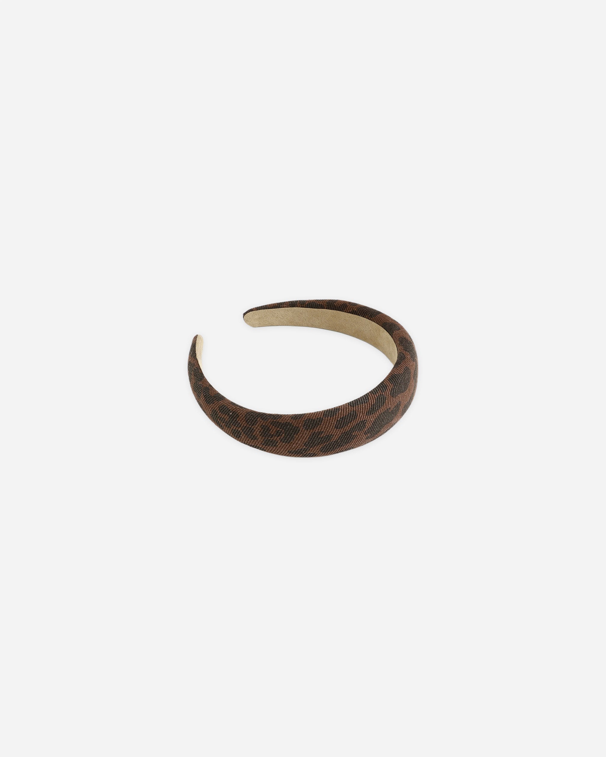 Padded Headband || Leopard