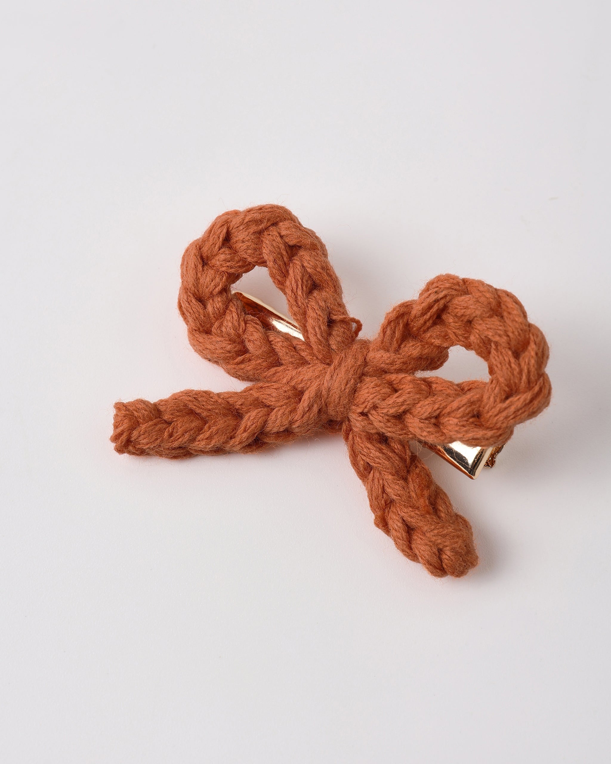 Crochet Bow Clips || Poppy