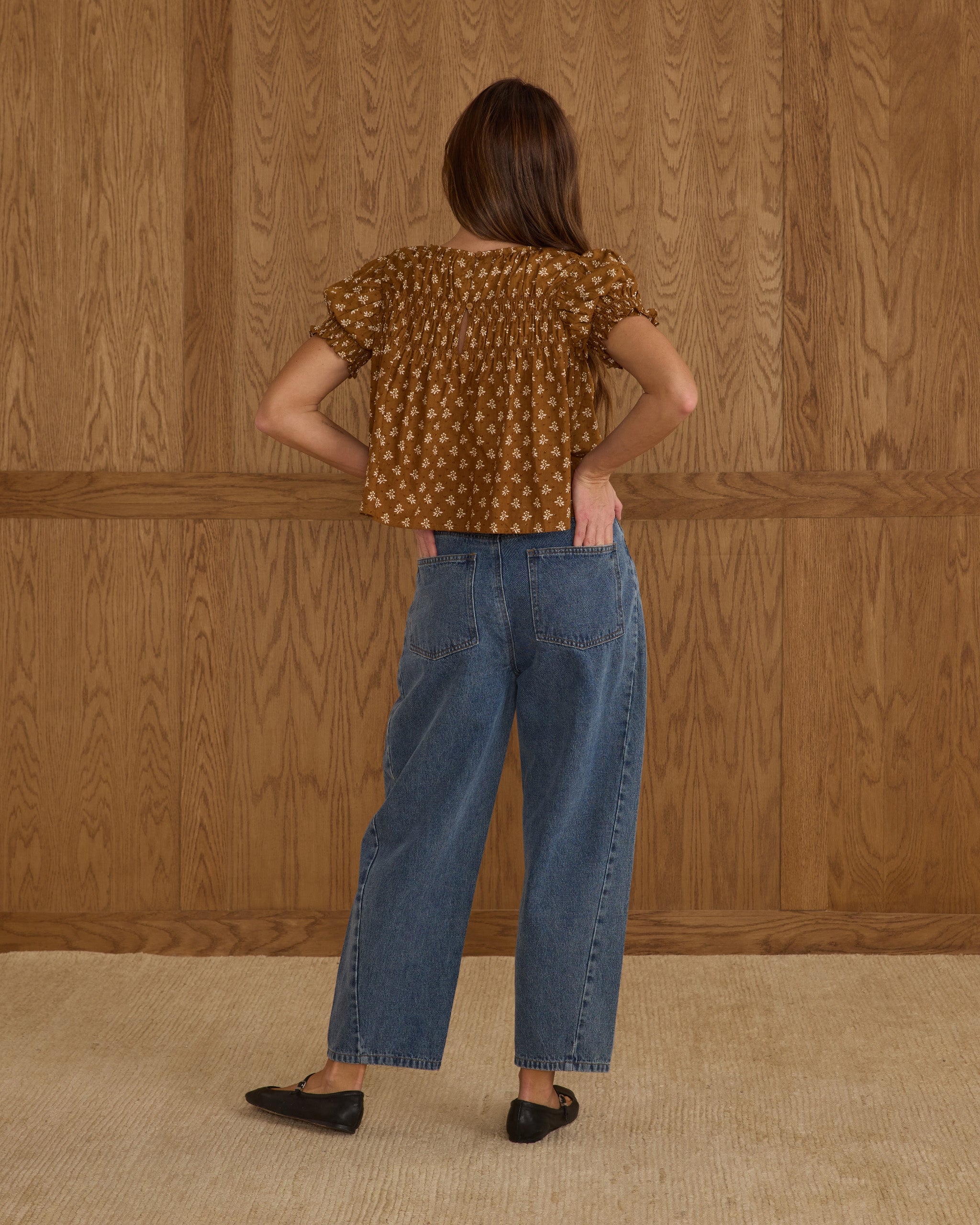 Barrel Pant || Indigo Denim
