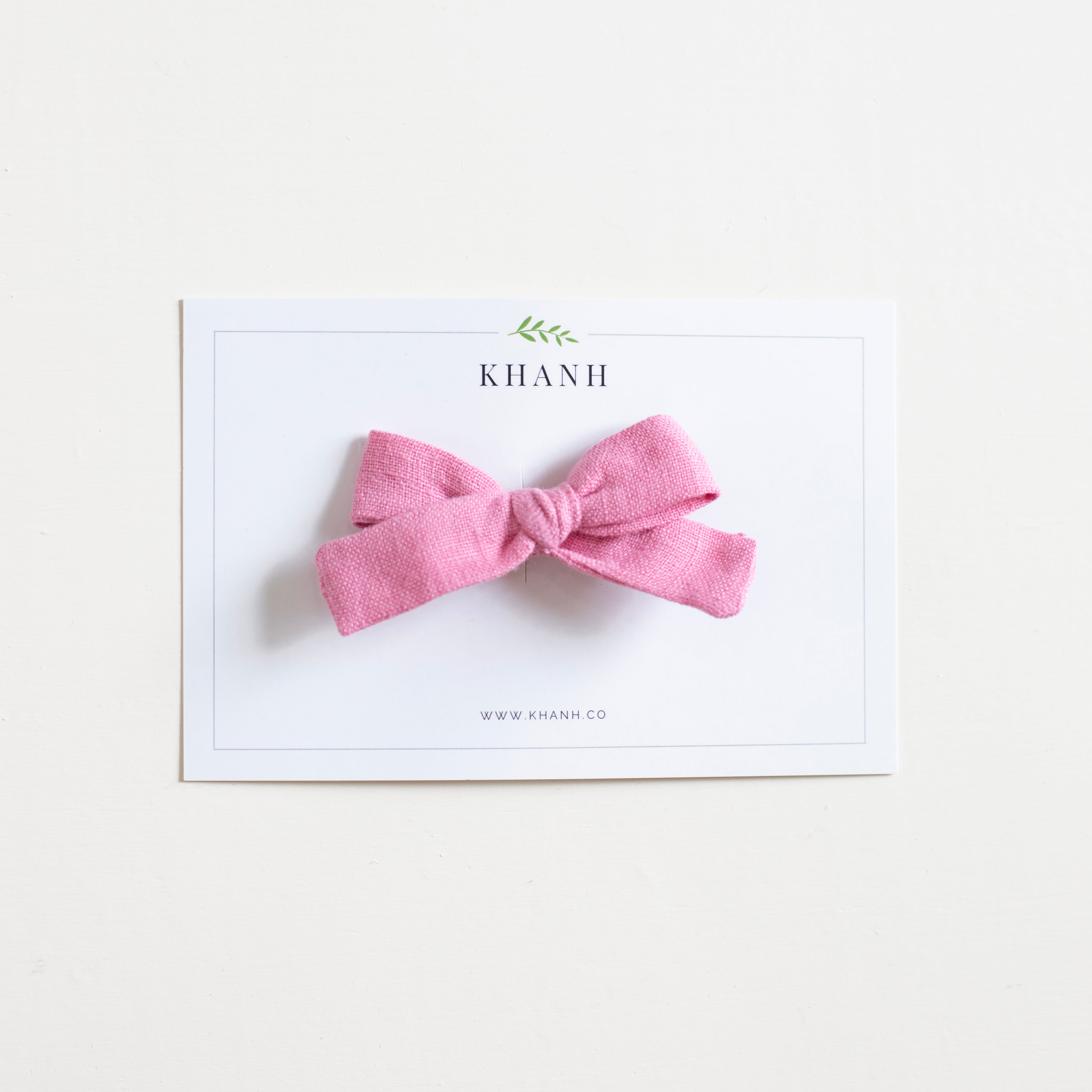 Rosette || Petite Hand-Tied Bow