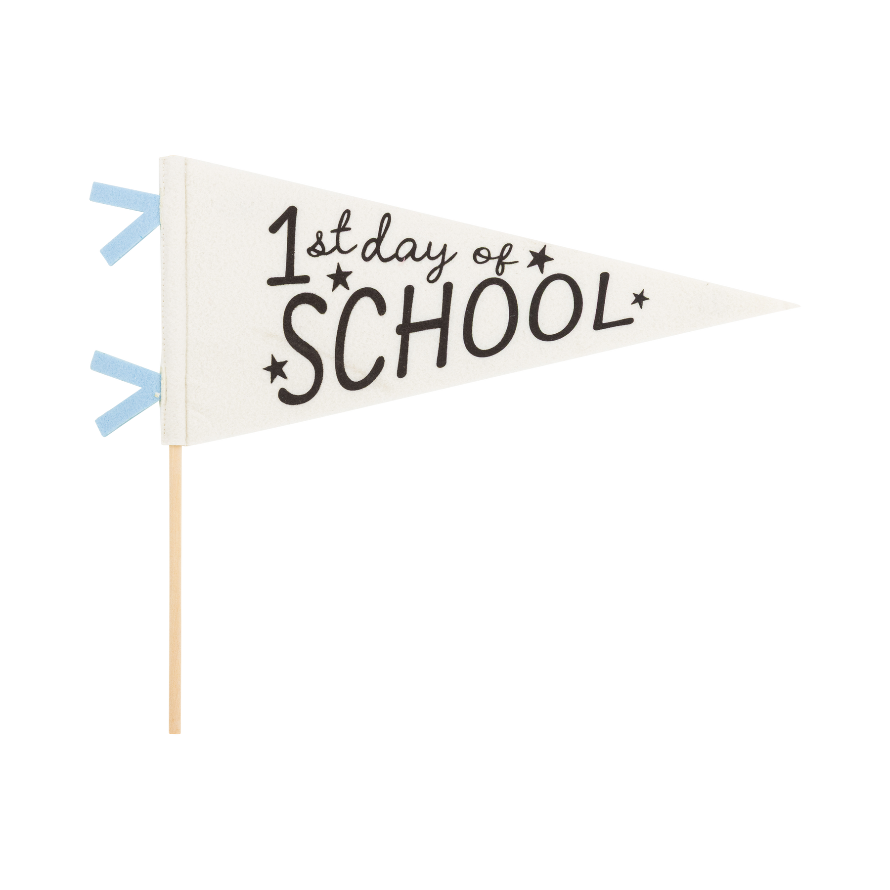 First and Last Day Felt Pennant