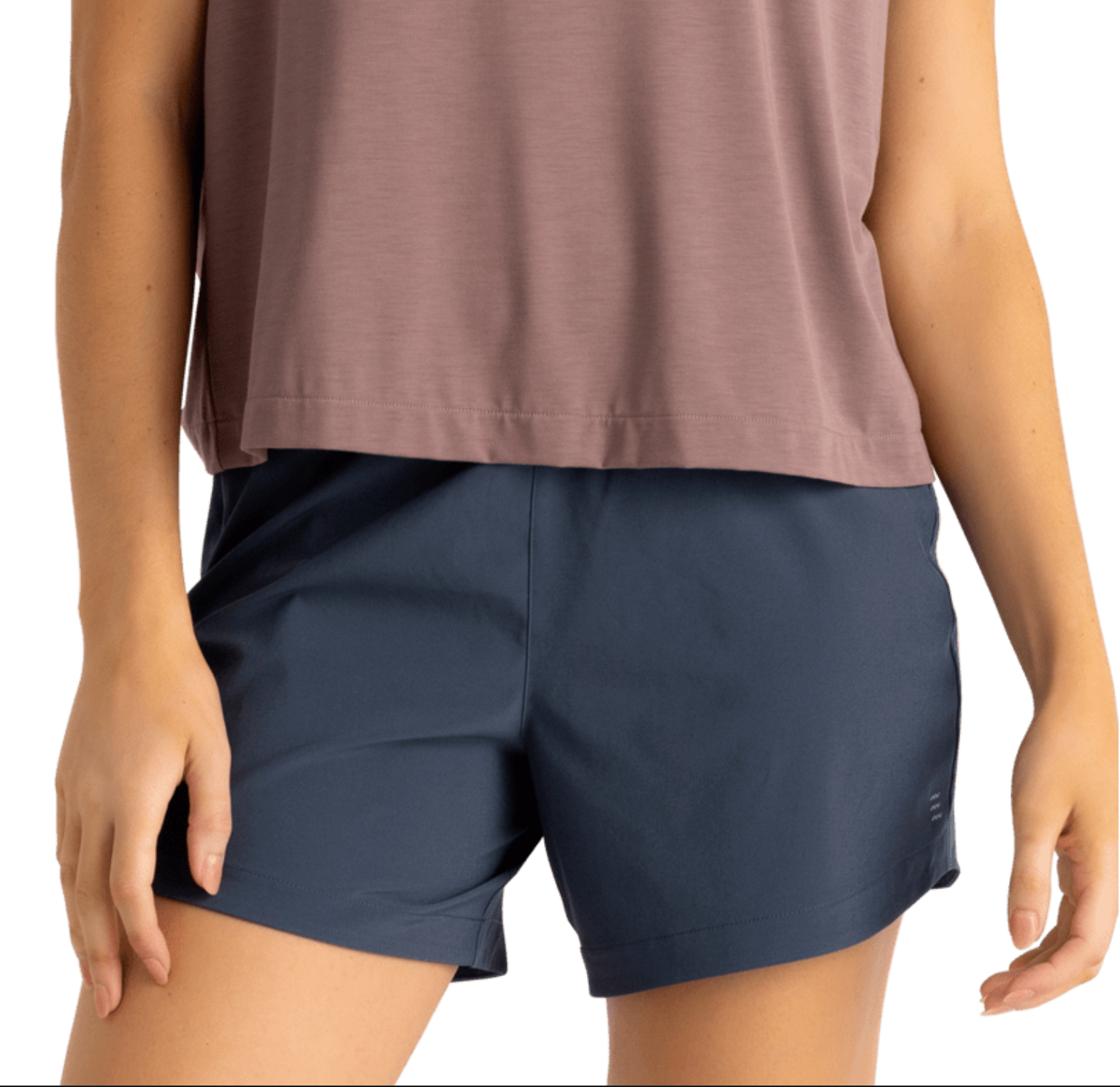 Women's Bamboo-Lined Active Breeze Short - 5" || Blue Dusk