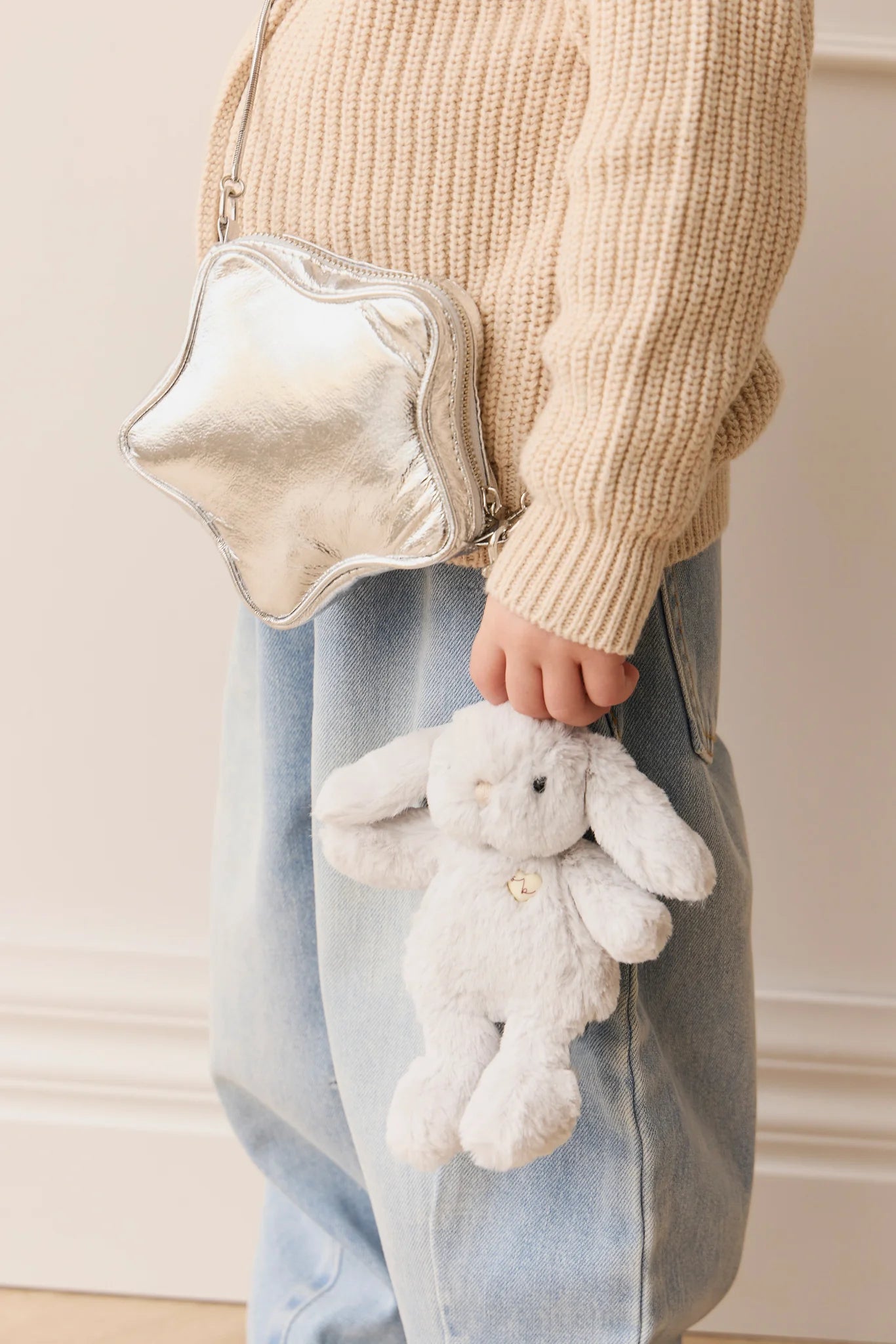 Snuggle Bunnies - Penelope Key Charm - Moonbeam