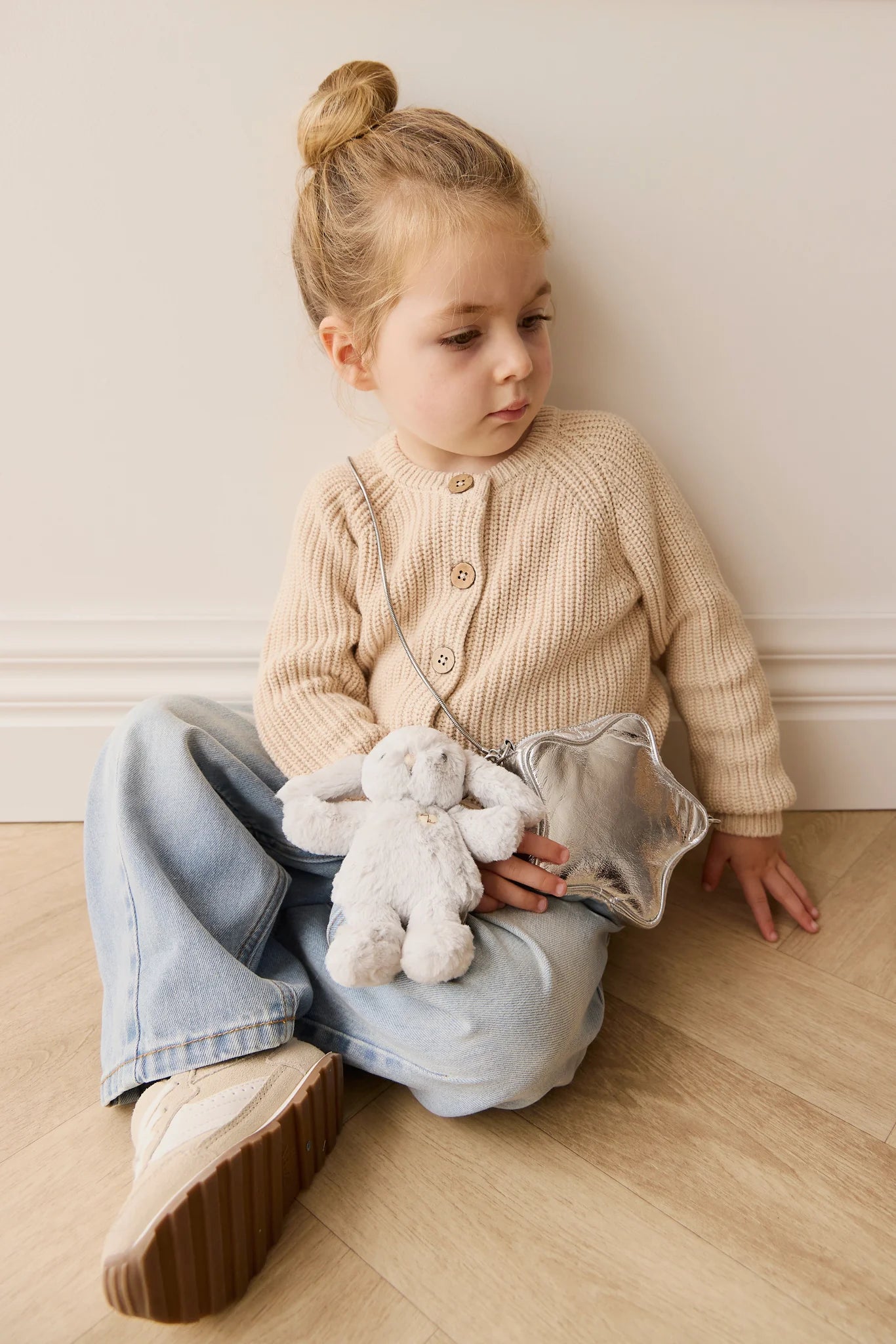 Snuggle Bunnies - Penelope Key Charm - Moonbeam