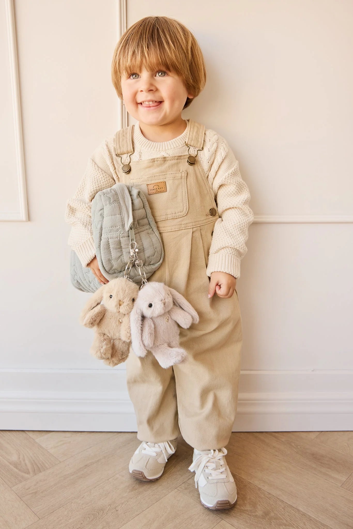 Snuggle Bunnies Penelope Keyring - Caramel