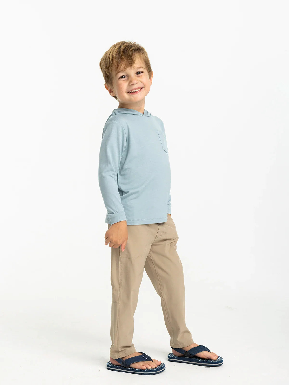 Boy's Breeze Pants || Sandbar - Toddler