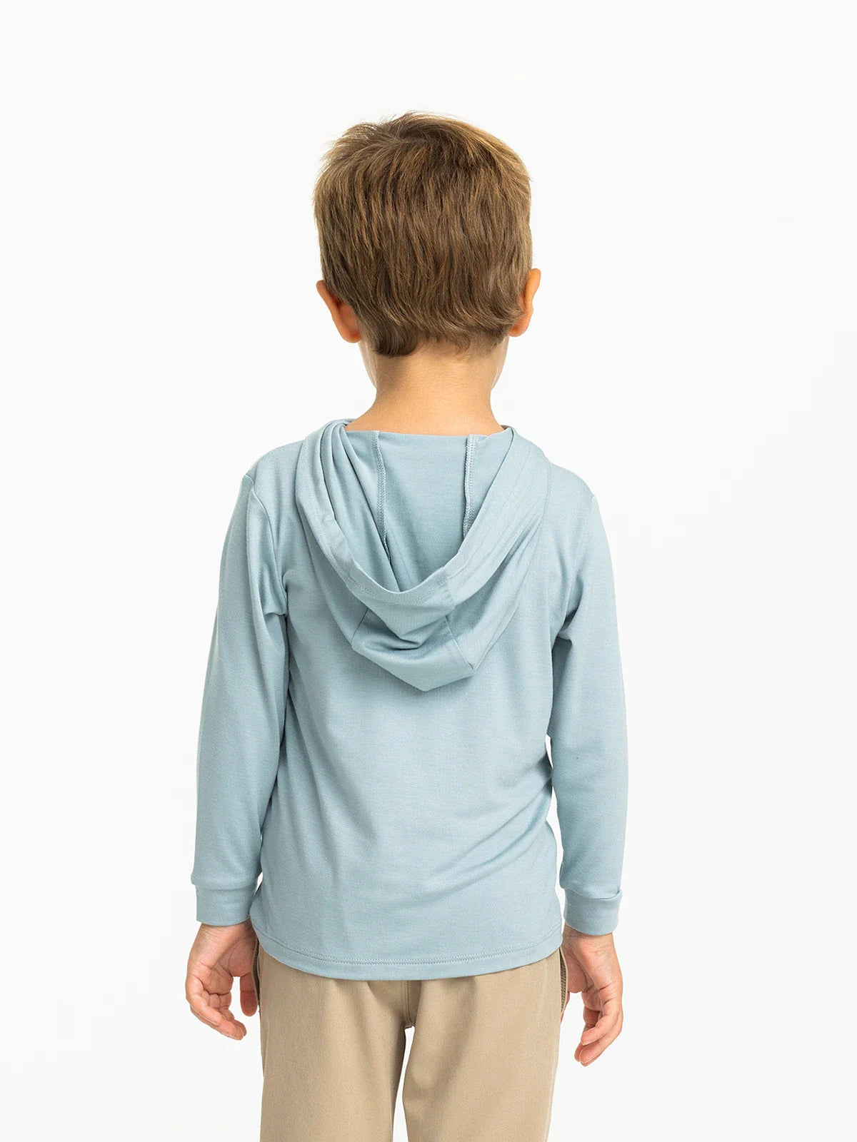 Boy's Bamboo Shade Hoodie || Ocean Mist - Toddler