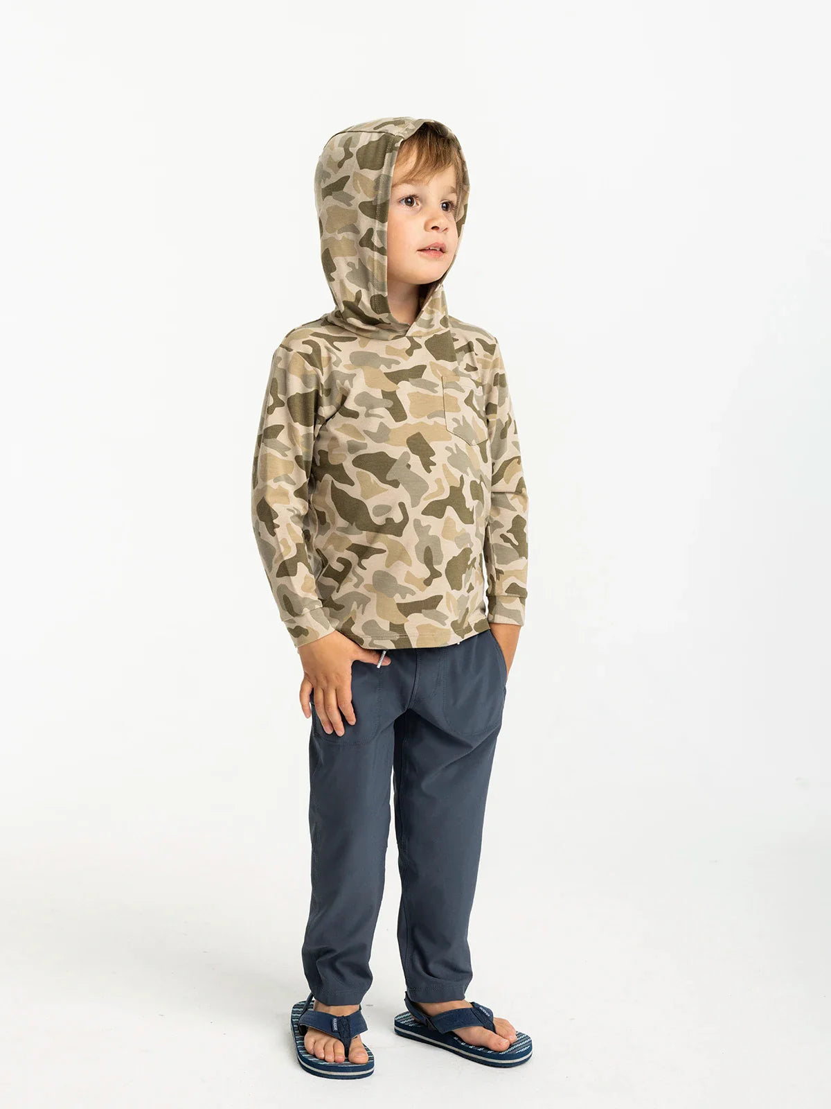 Boy's Breeze Pants || Blue Dusk II - Toddler