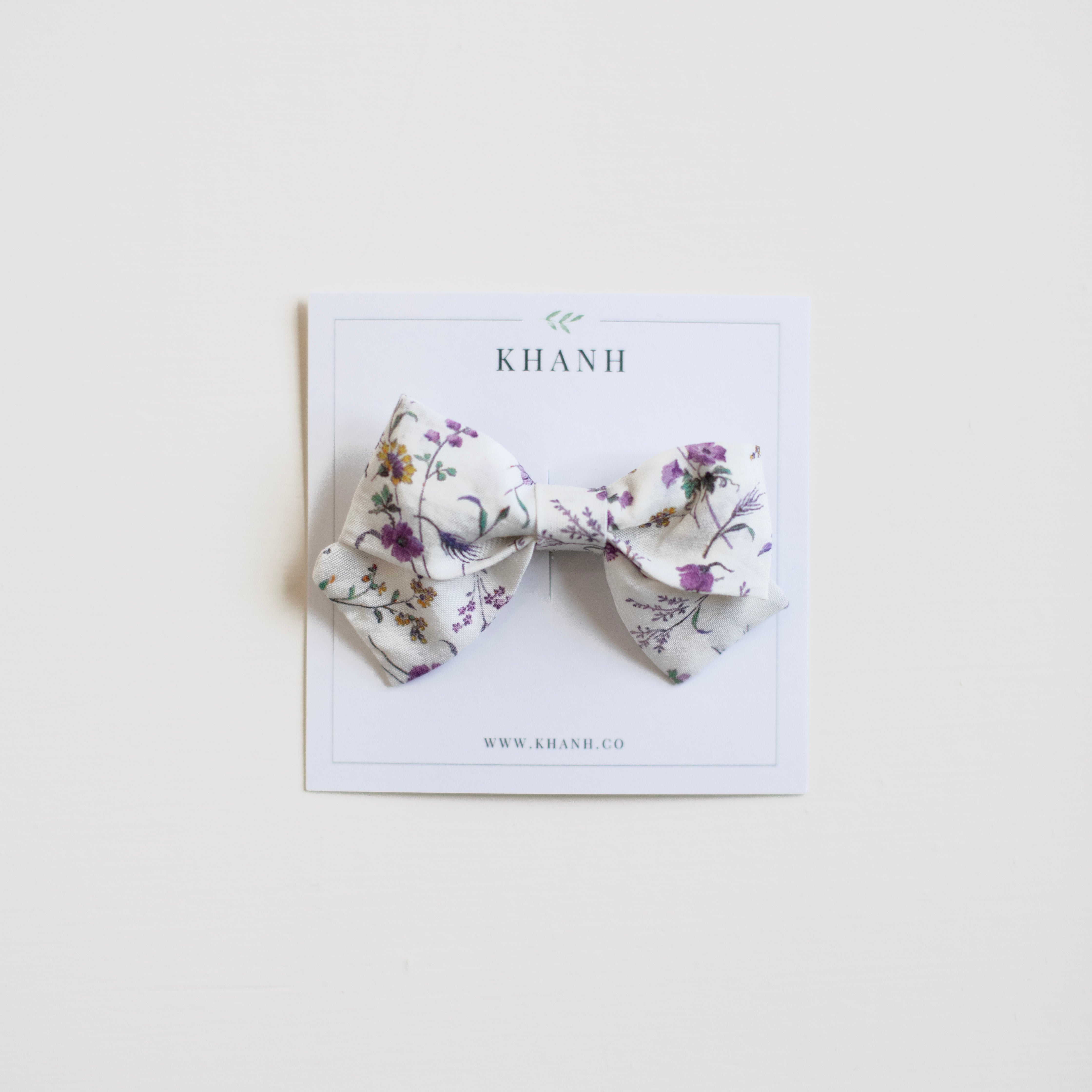 Wisteria Floral || Petite Sailor Bow