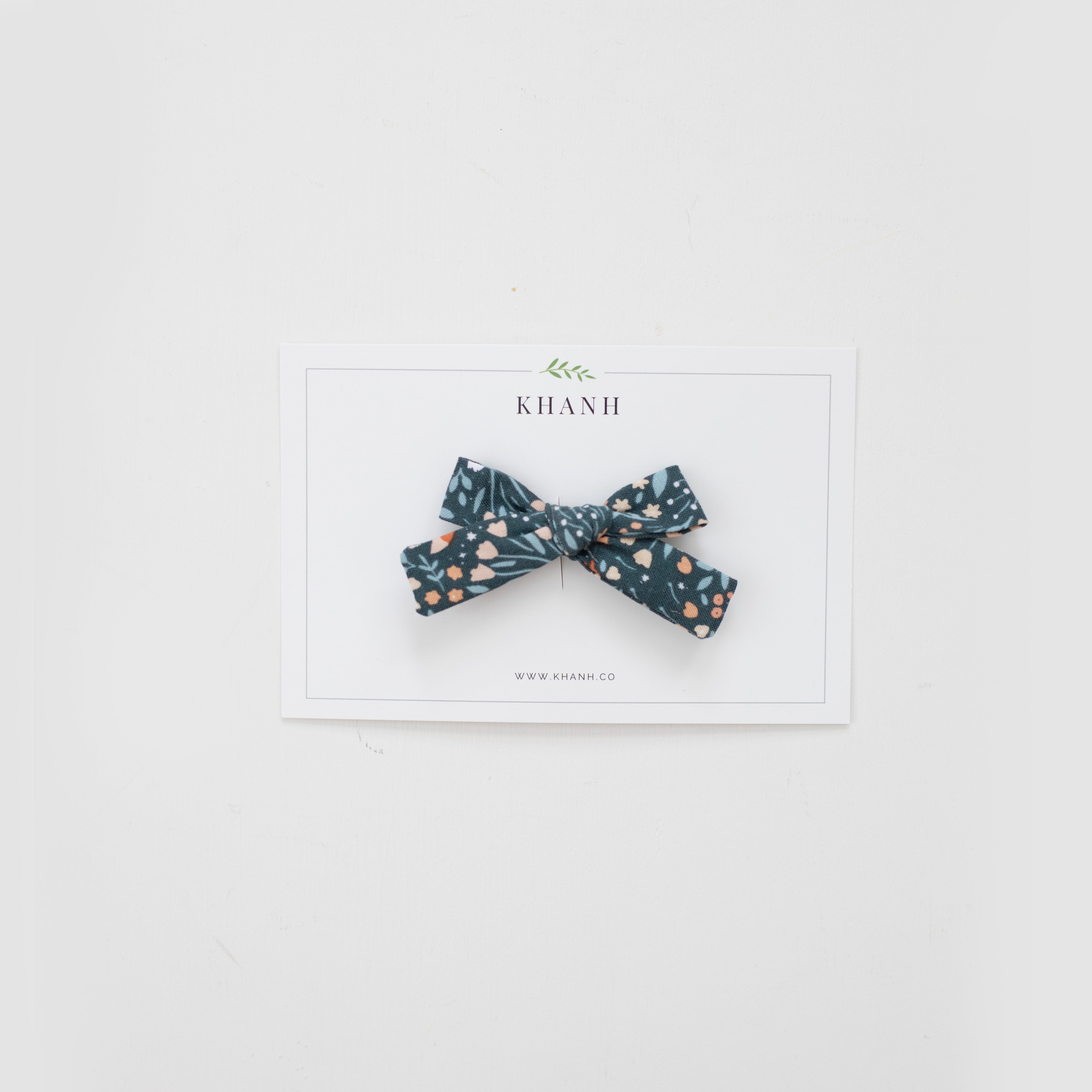 Woodland Frolic | Petite Hand-Tied Bow