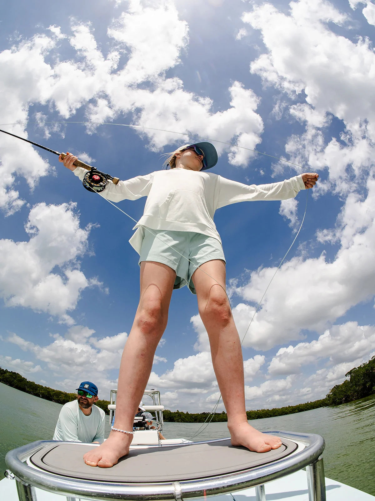 Girls' Pull-On Breeze Short || Sea Glass - Youth