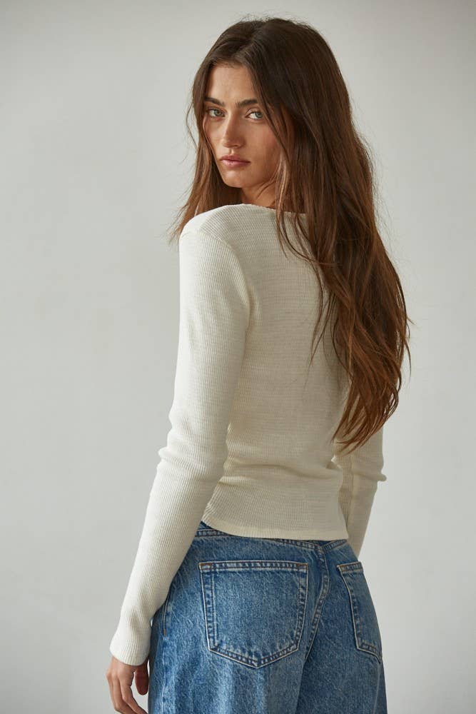Knit Thermal Long Sleeve